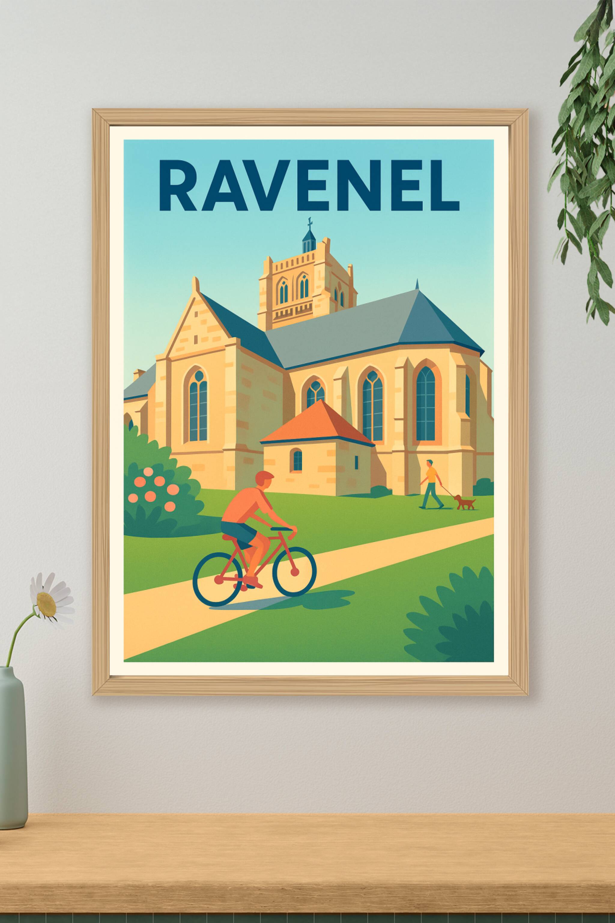 Affiche de Ravenel - Un coin de quiétude et d'histoire