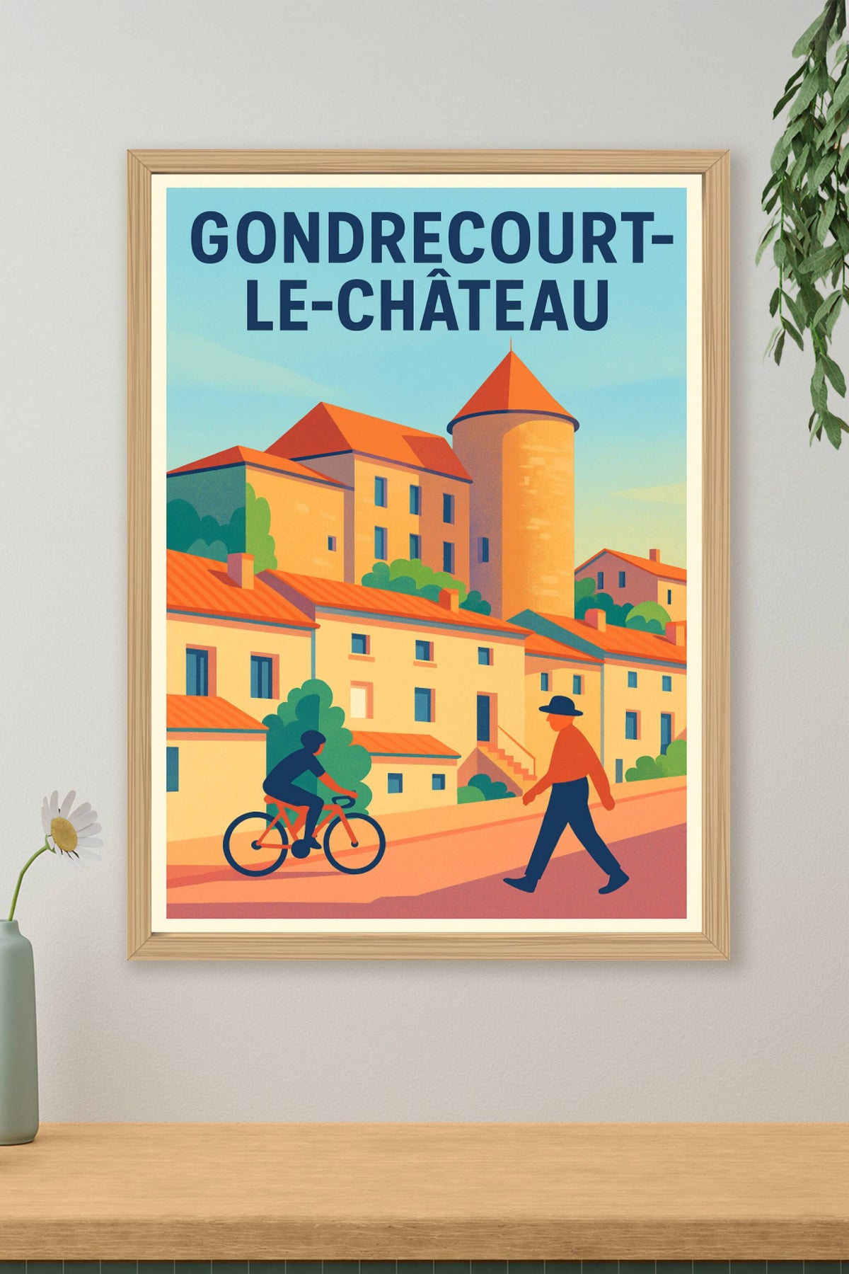 Affiche de Gondrecourt-le-Château - Charme et quiétude d’un village lorrain