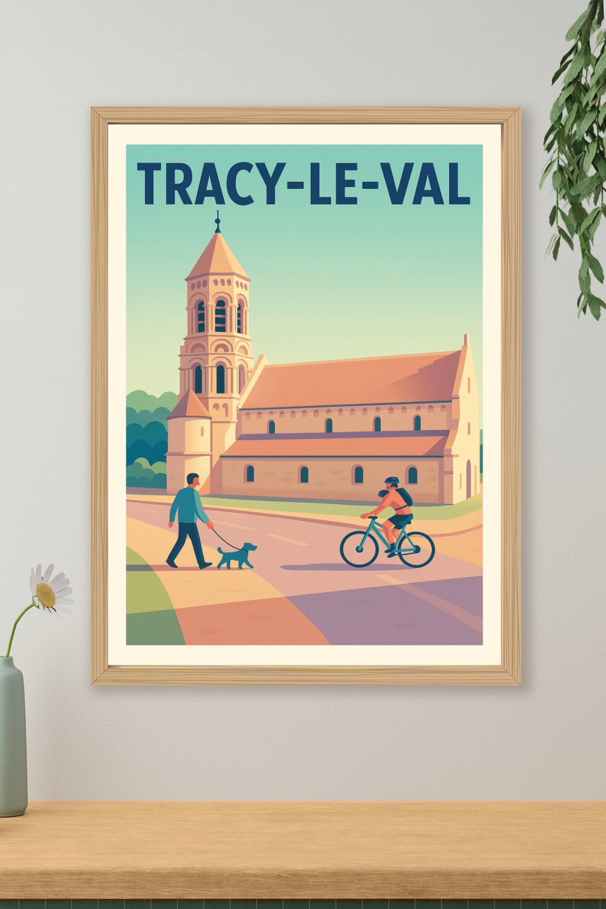 Affiche de Tracy-le-Val - Harmonie entre nature et patrimoine