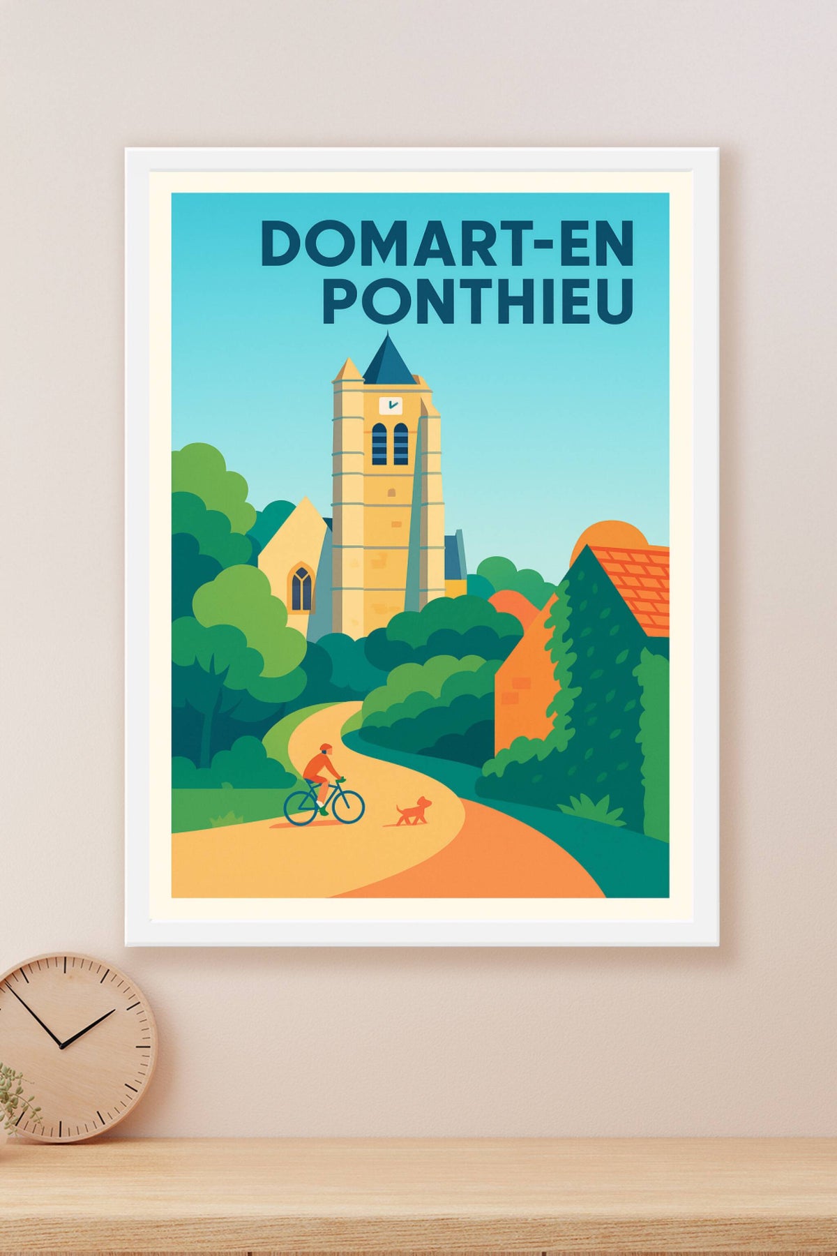 Affiche de Domart-en-Ponthieu - Charme et sérénité au cœur de la nature