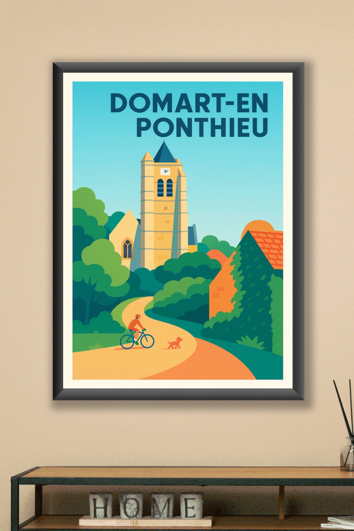 Affiche de Domart-en-Ponthieu - Charme et sérénité au cœur de la nature