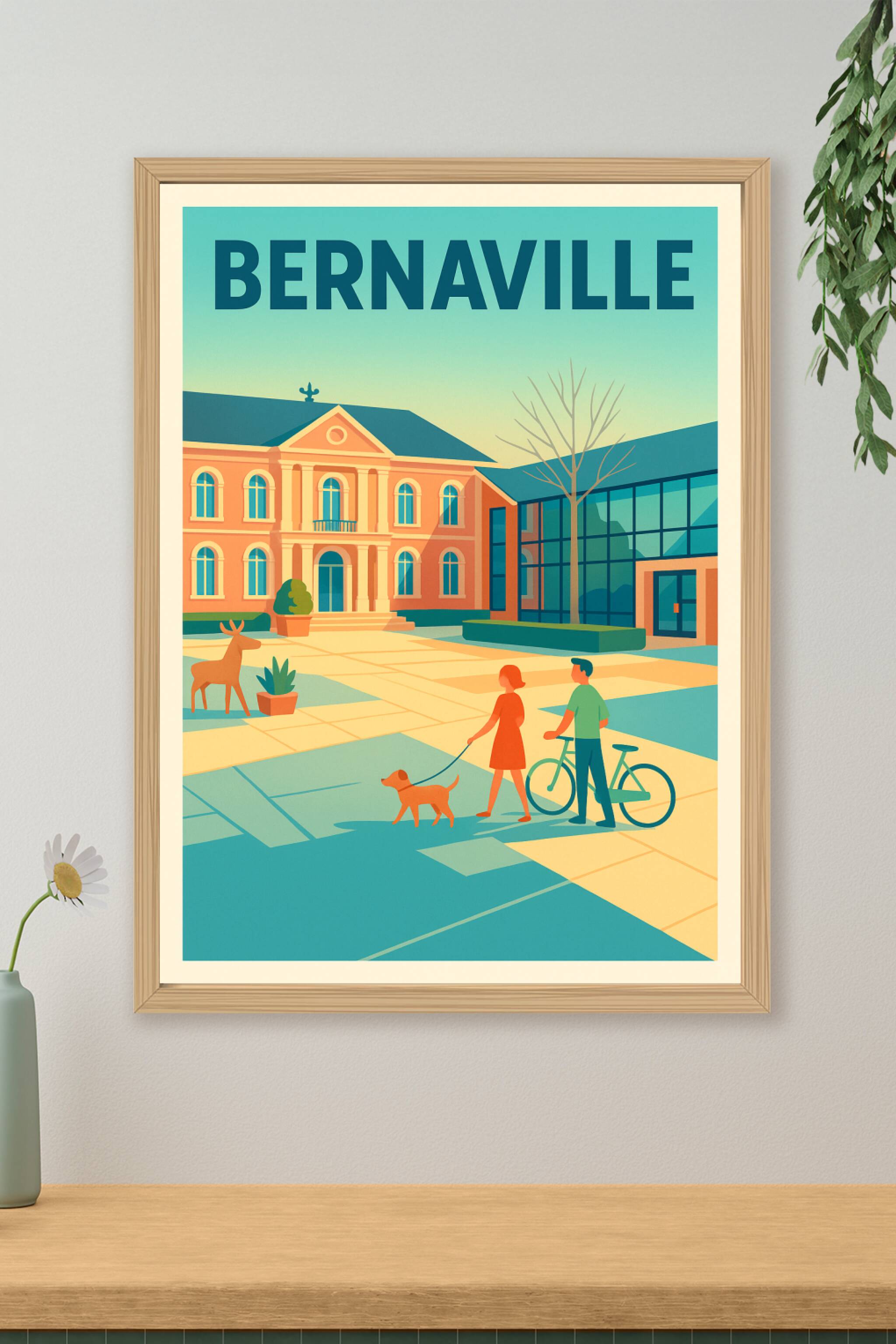 Affiche de Bernaville - Balade paisible au cœur de la ville