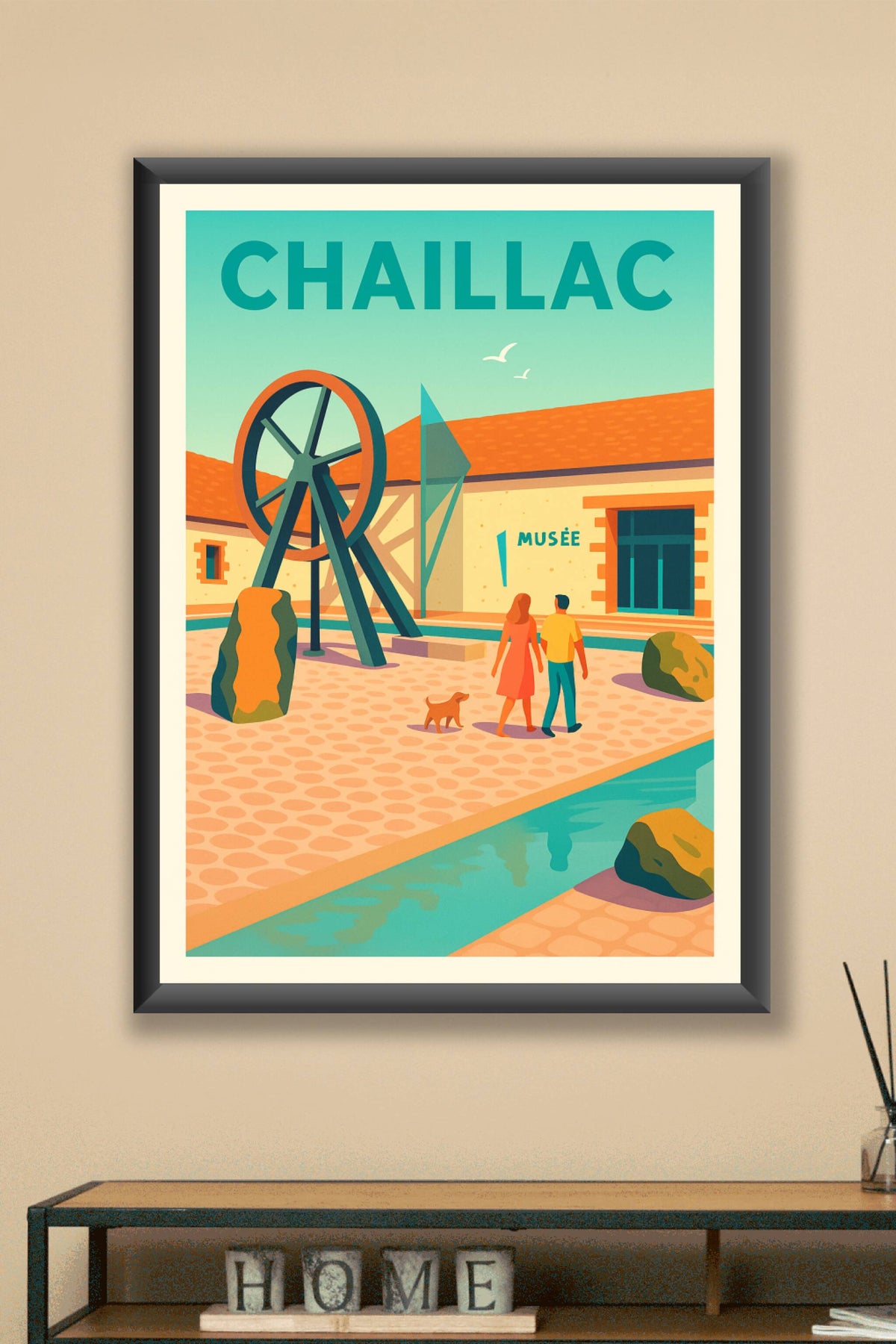 Affiche de Chaillac - Balade au cœur du patrimoine