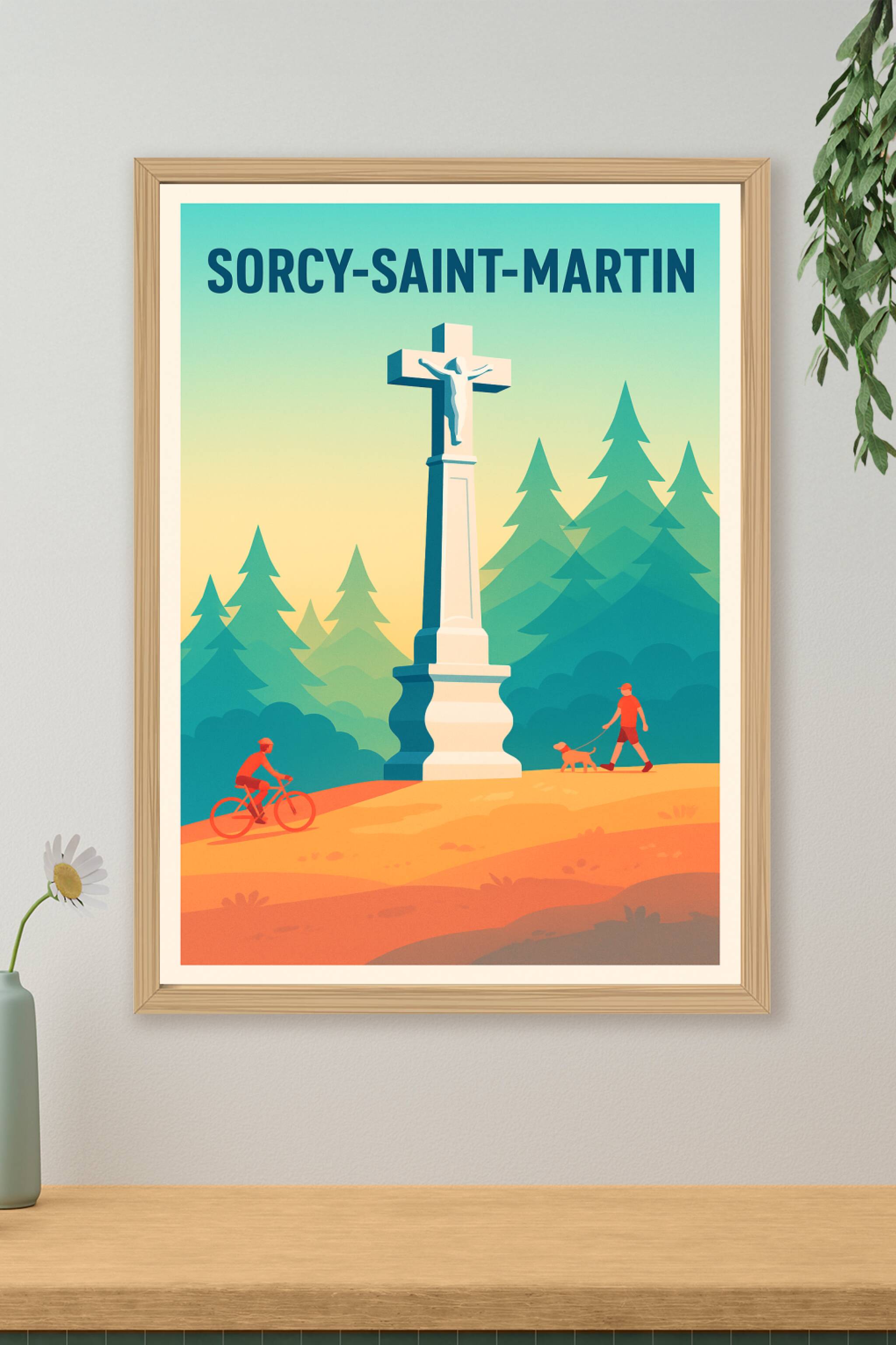 Affiche de Sorcy-Saint-Martin - L'évasion en pleine nature