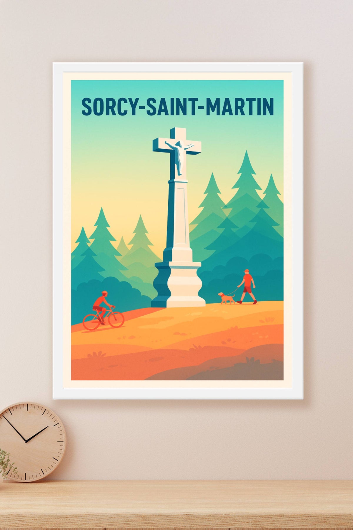 Affiche de Sorcy-Saint-Martin - L'évasion en pleine nature
