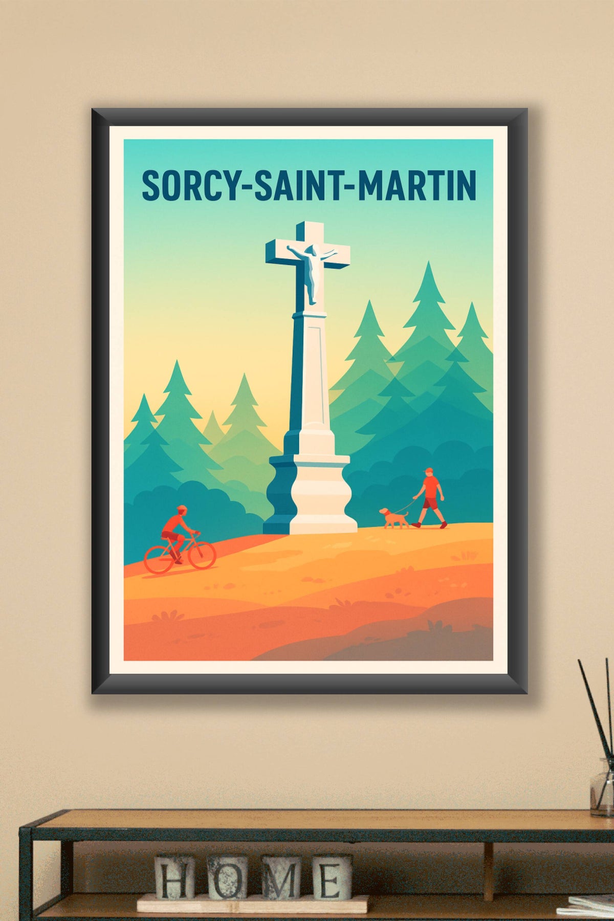 Affiche de Sorcy-Saint-Martin - L'évasion en pleine nature