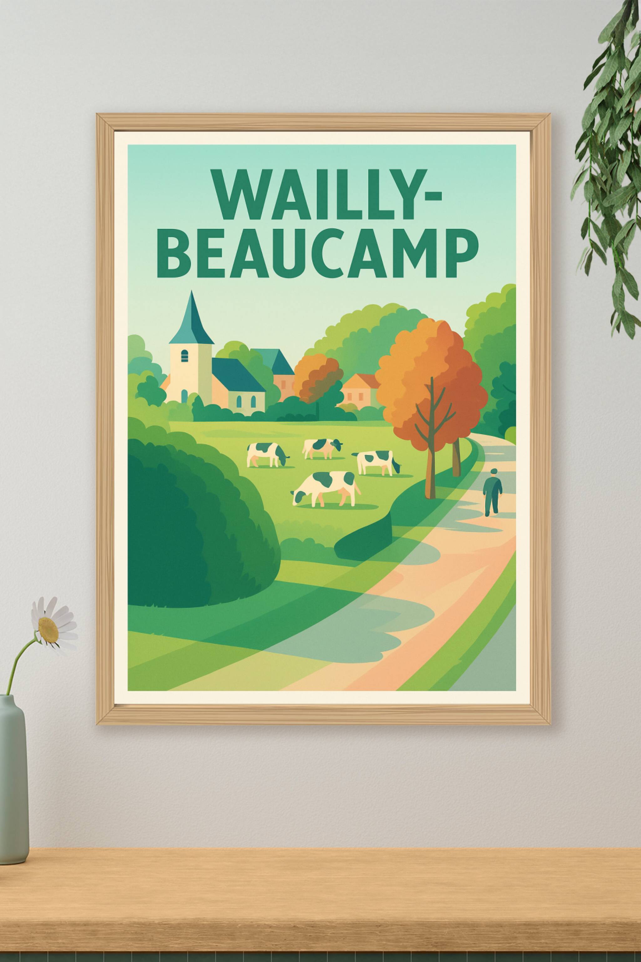 Affiche de Wailly-Beaucamp - Charme bucolique et sérénité champêtre