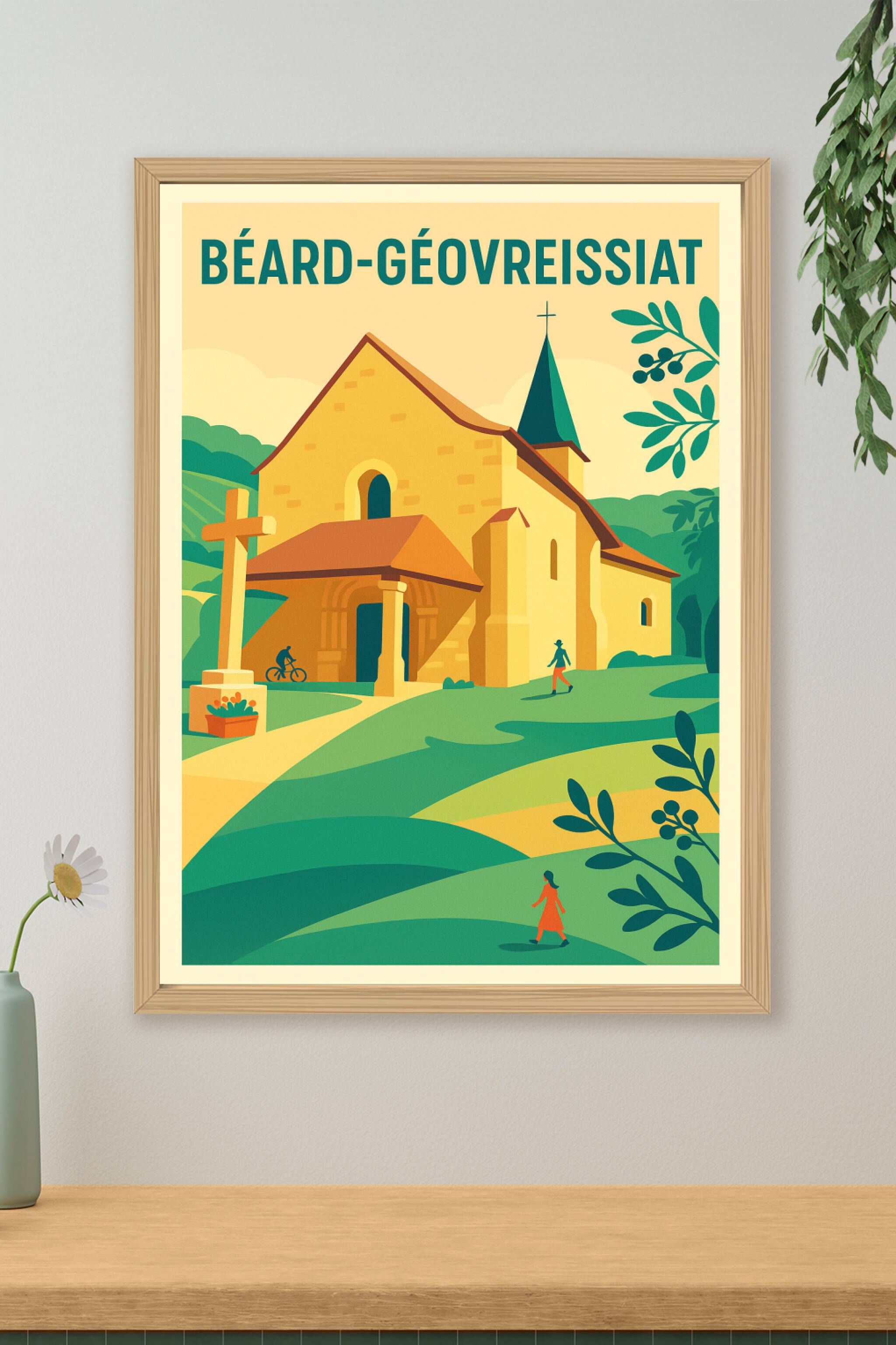 Affiche de Béard-Géovreissiat - Charme et Sérénité au Cœur de l'Ain