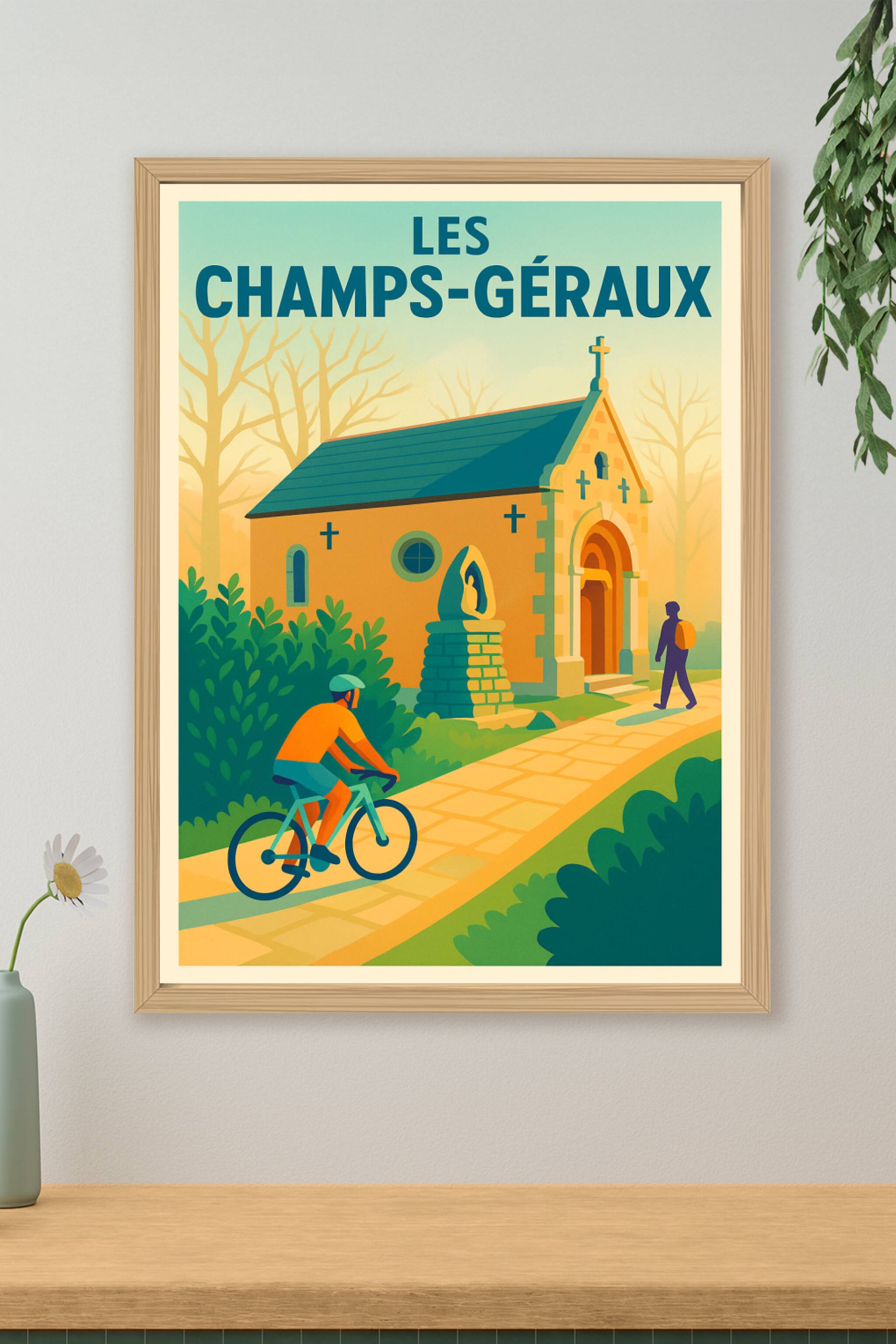 Affiche de Les Champs-Géraux - Harmonie et Sérénité au Cœur du Patrimoine