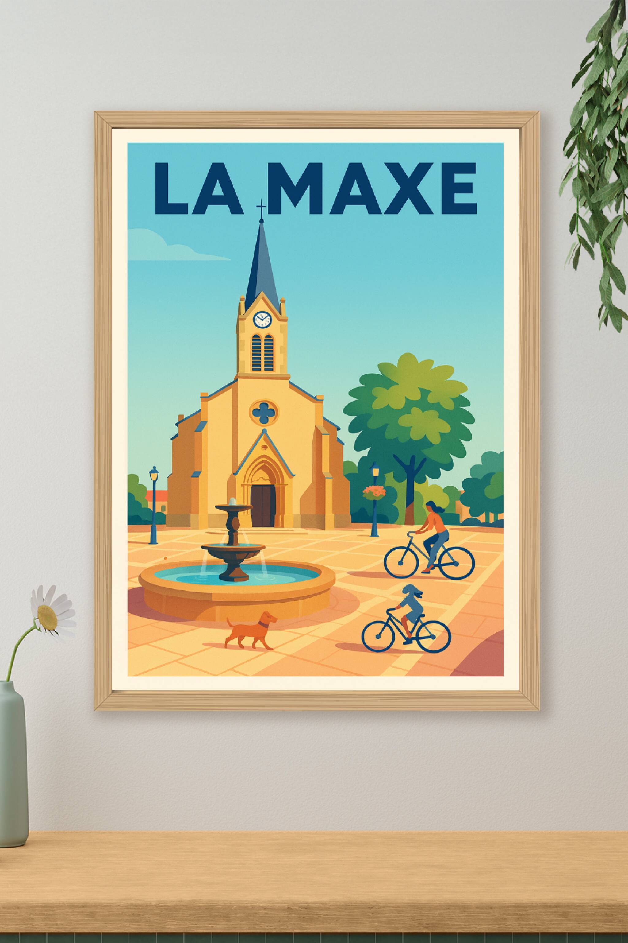 Affiche de La Maxe - Charme et sérénité au cœur du village