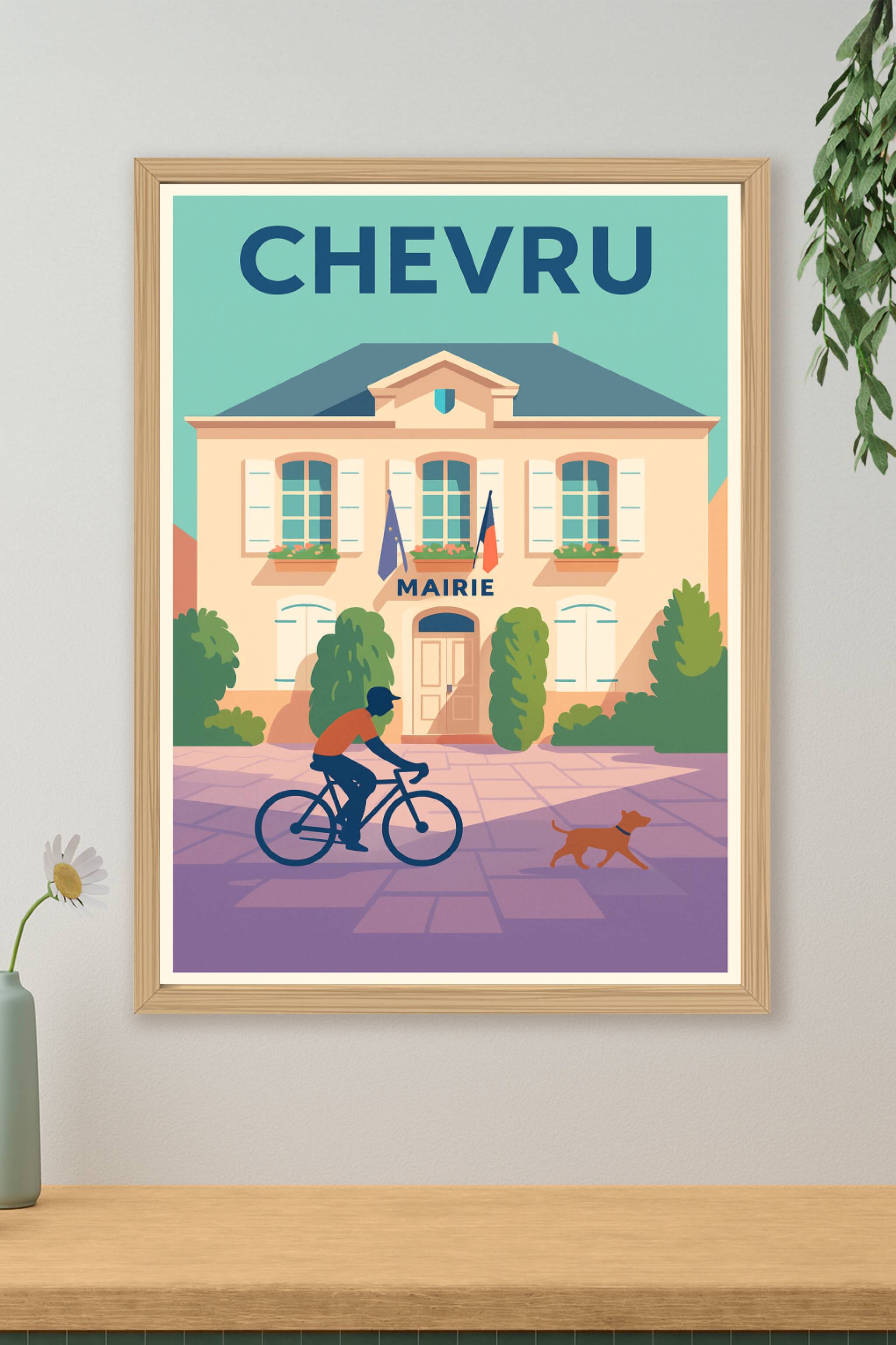 Affiche de Chevru - Charme et Sérénité à la Mairie