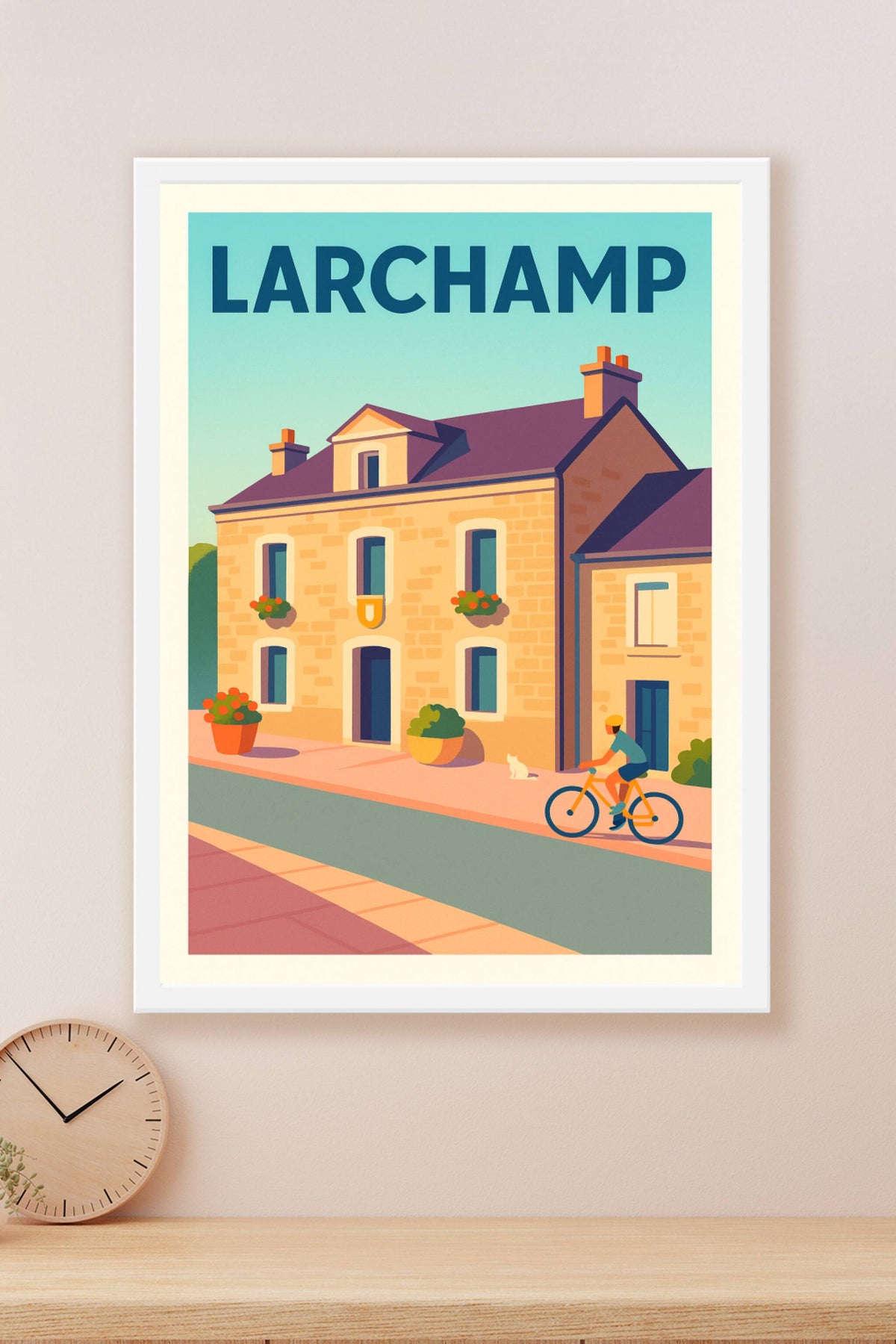 Affiche de Larchamp - Charme paisible d'une maison de village