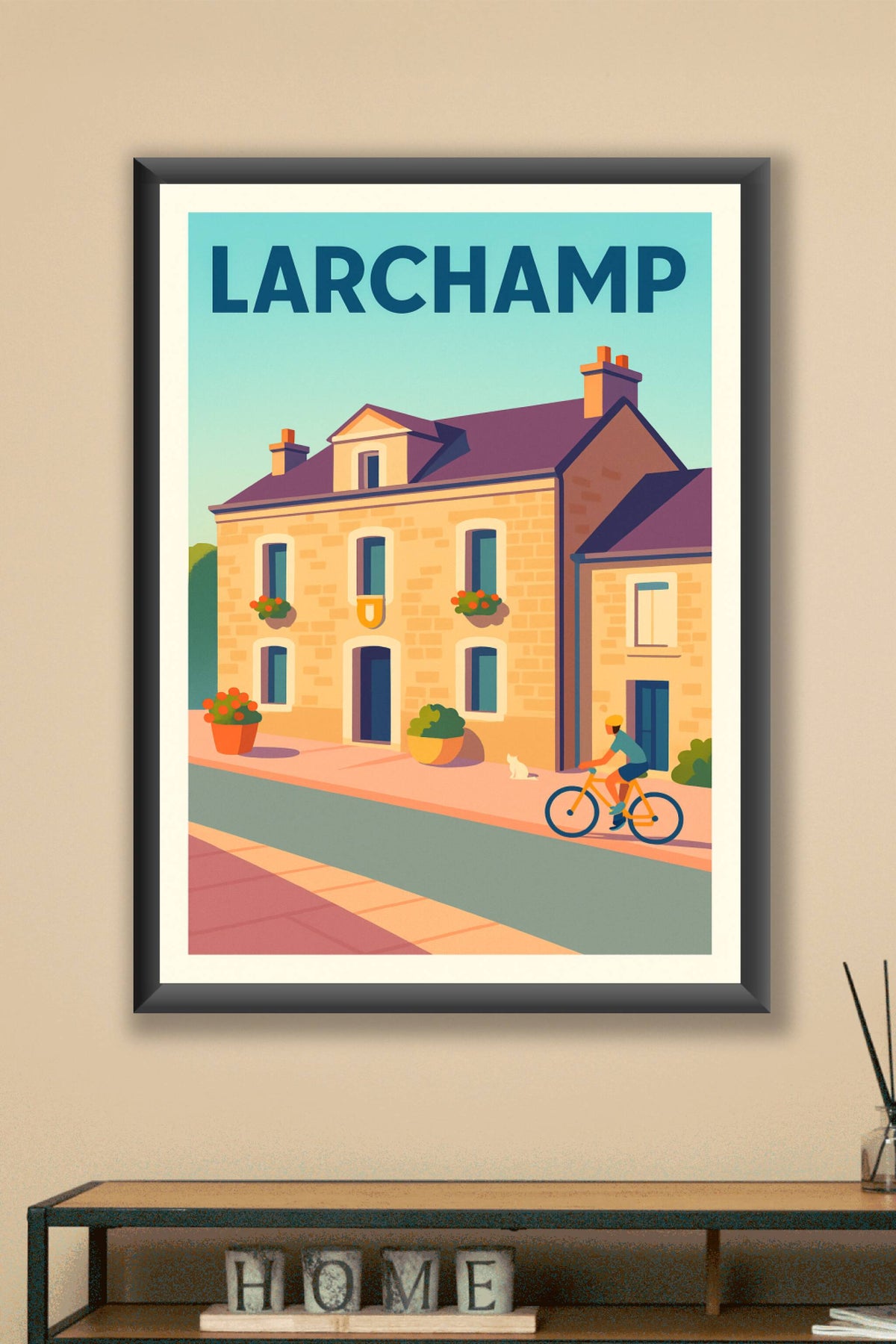 Affiche de Larchamp - Charme paisible d'une maison de village
