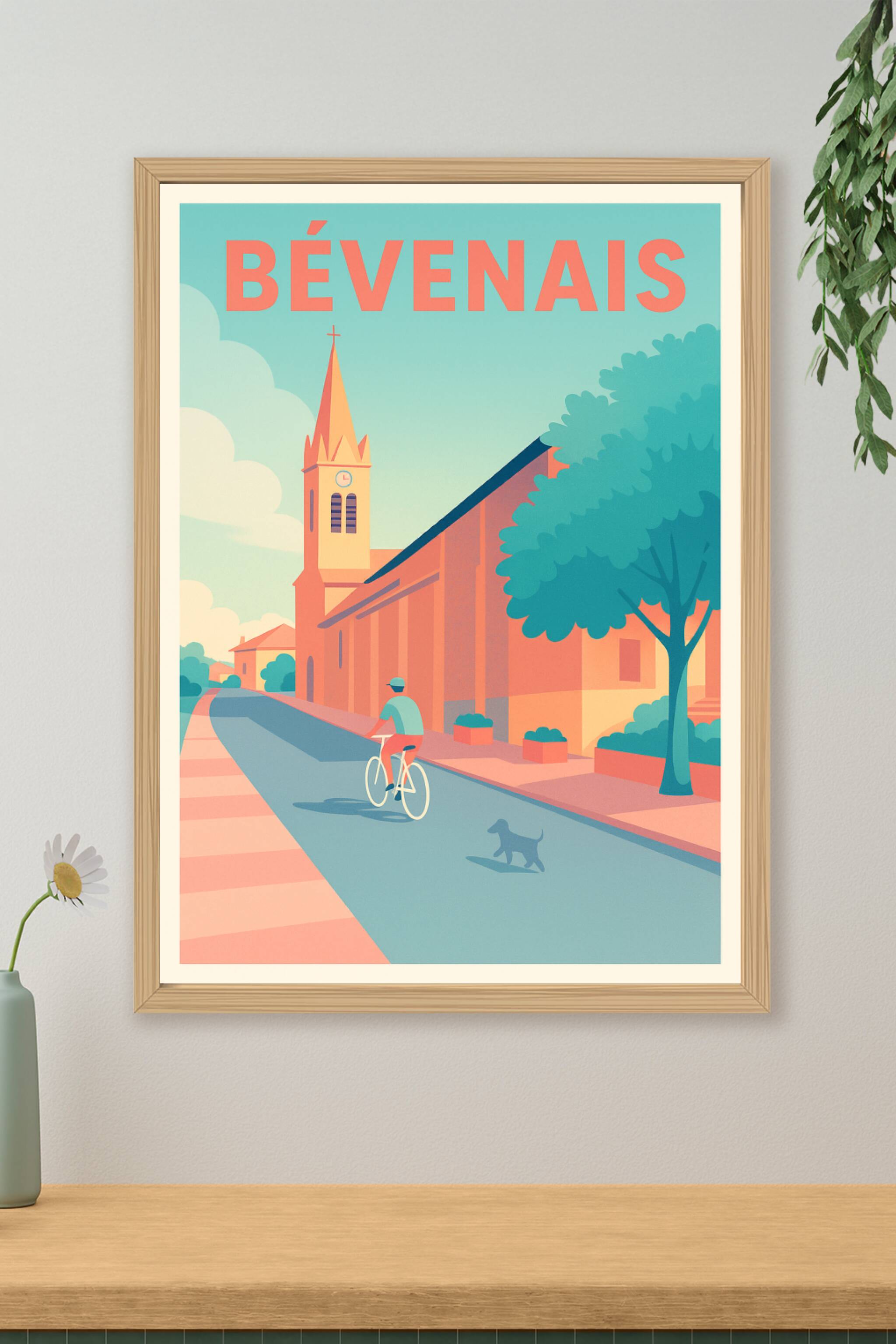 Affiche de Bévenais - Promenade paisible au cœur du village