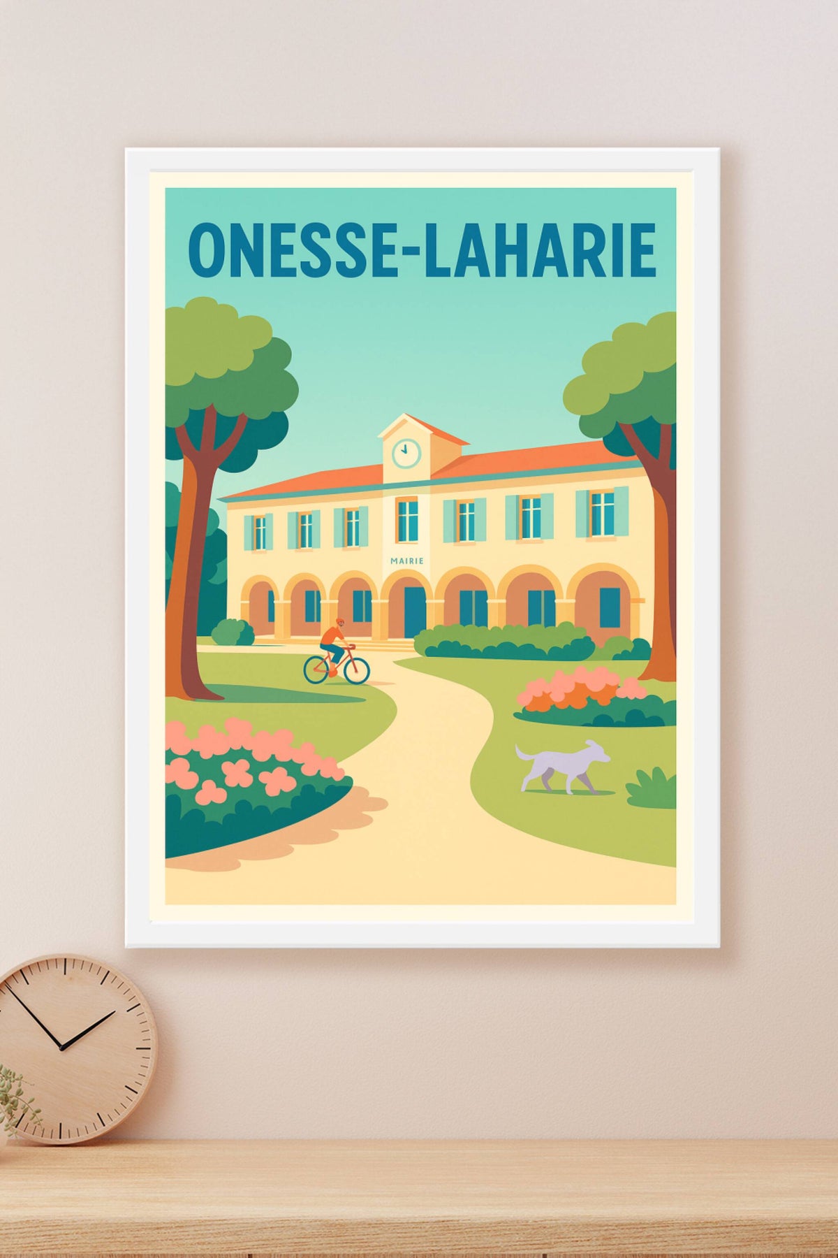 Affiche de Onesse-Laharie - Charme et Sérénité au cœur du village