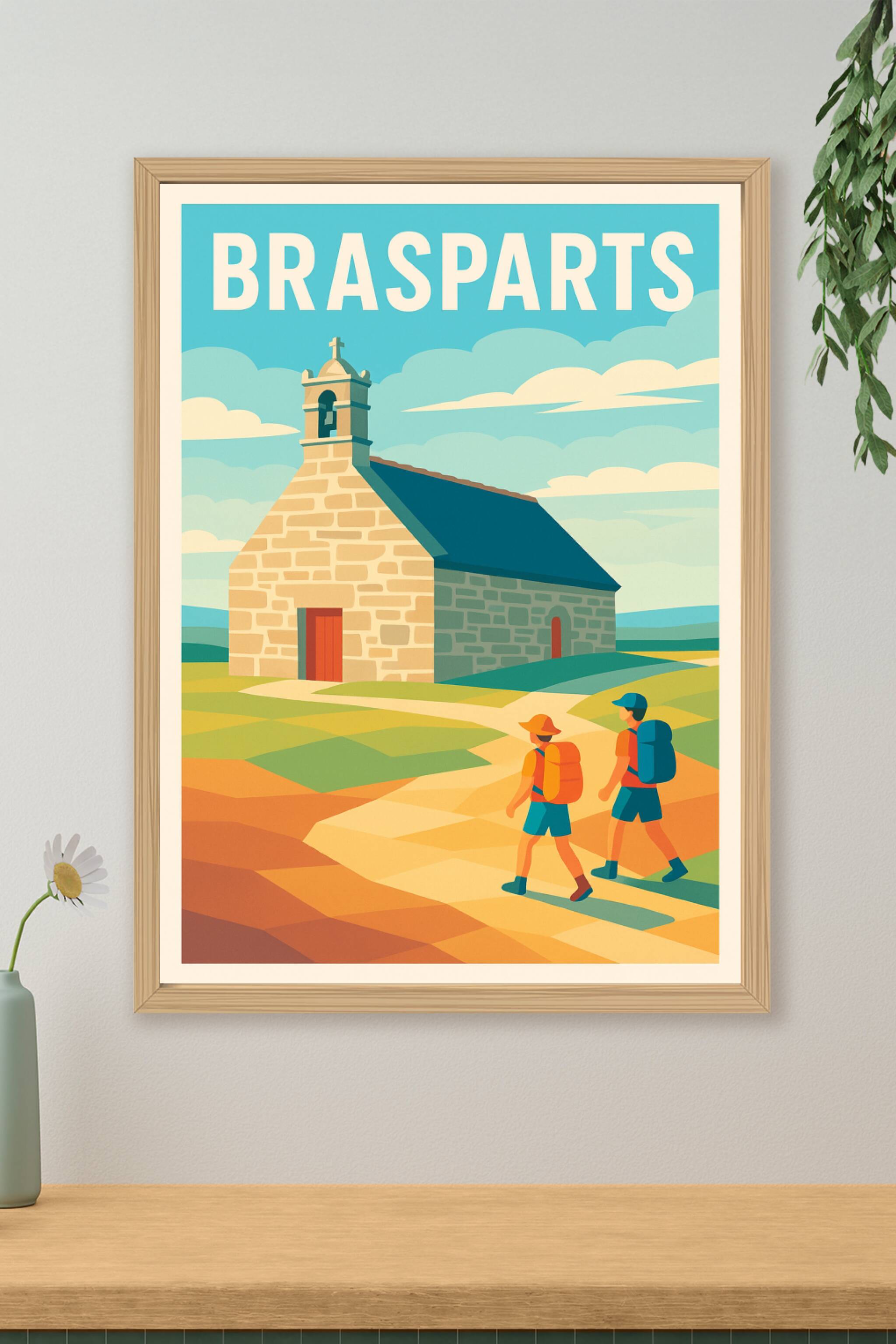 Affiche de Brasparts - Escapade picturale au cœur de la Bretagne