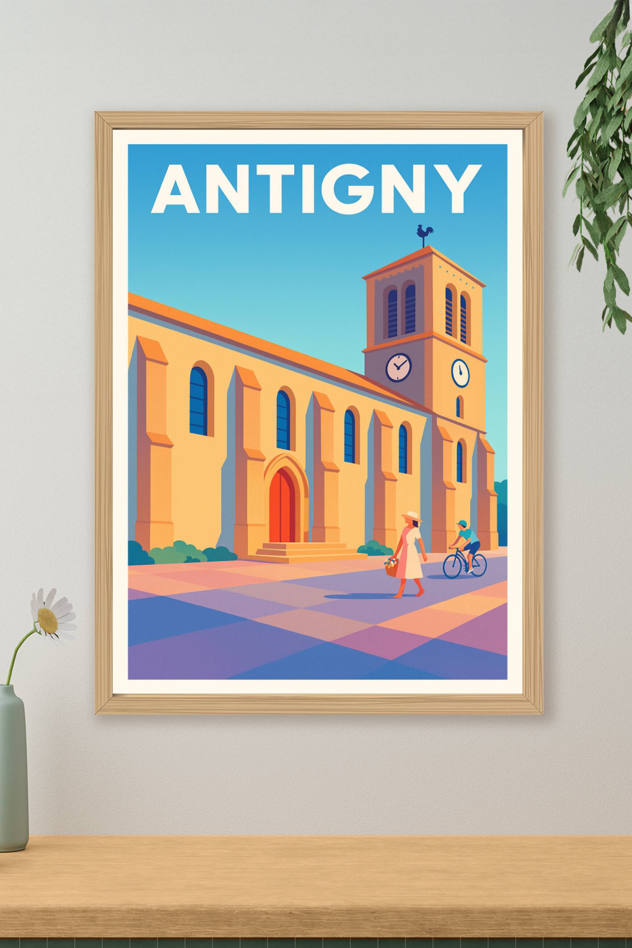 Affiche de Antigny - Charme et sérénité au cœur du village