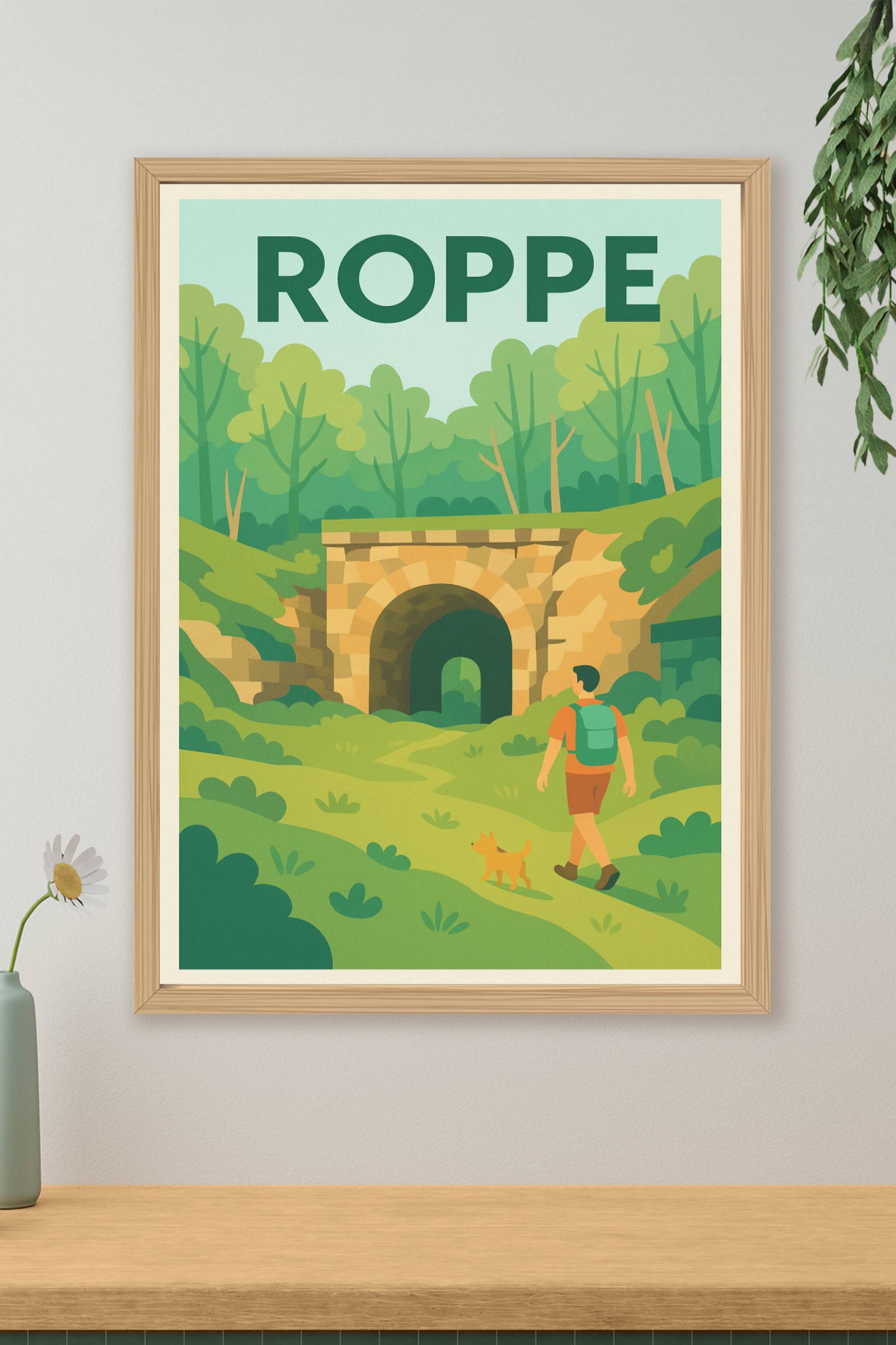 Affiche de Roppe - Évasion nature et découvertes