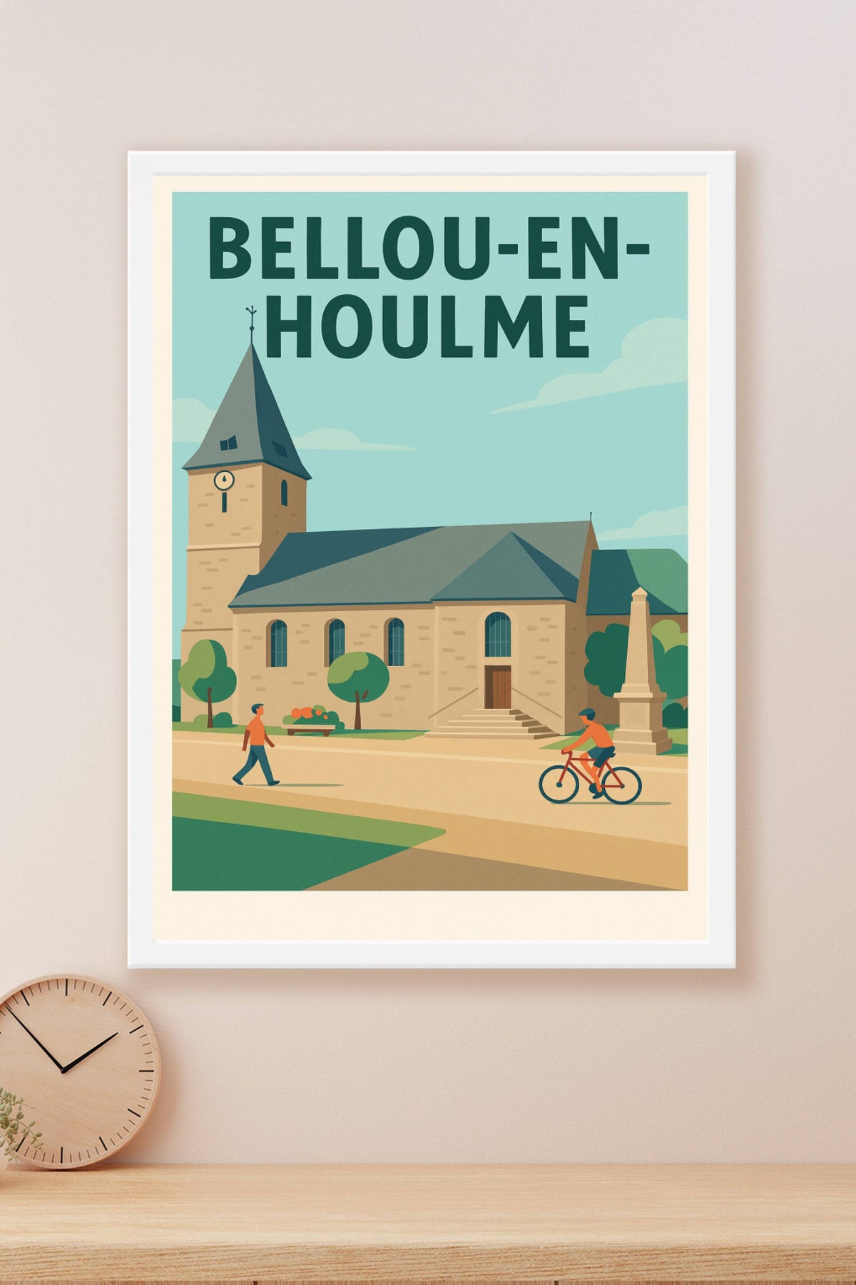 Affiche de Bellou-en-Houlme - Charme paisible et patrimoine historique