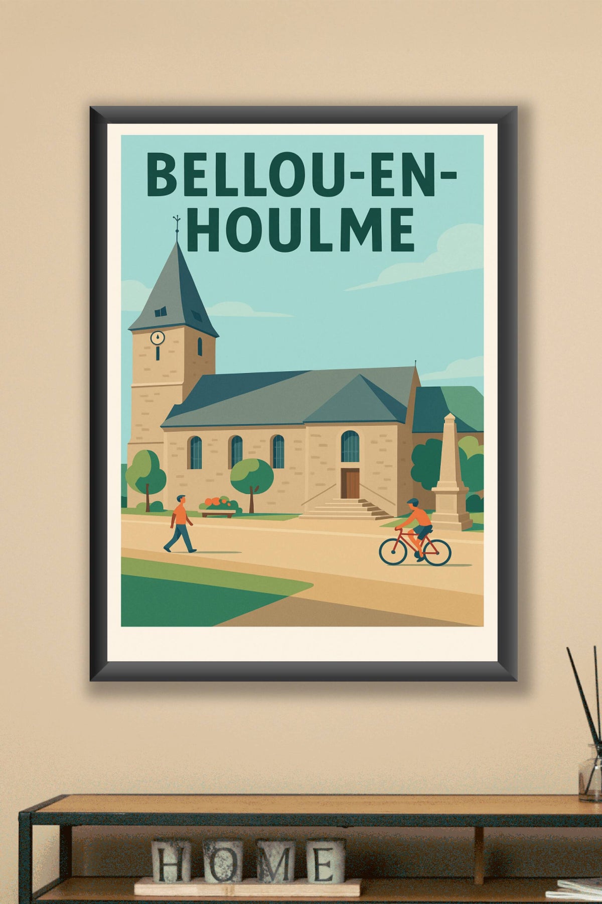 Affiche de Bellou-en-Houlme - Charme paisible et patrimoine historique