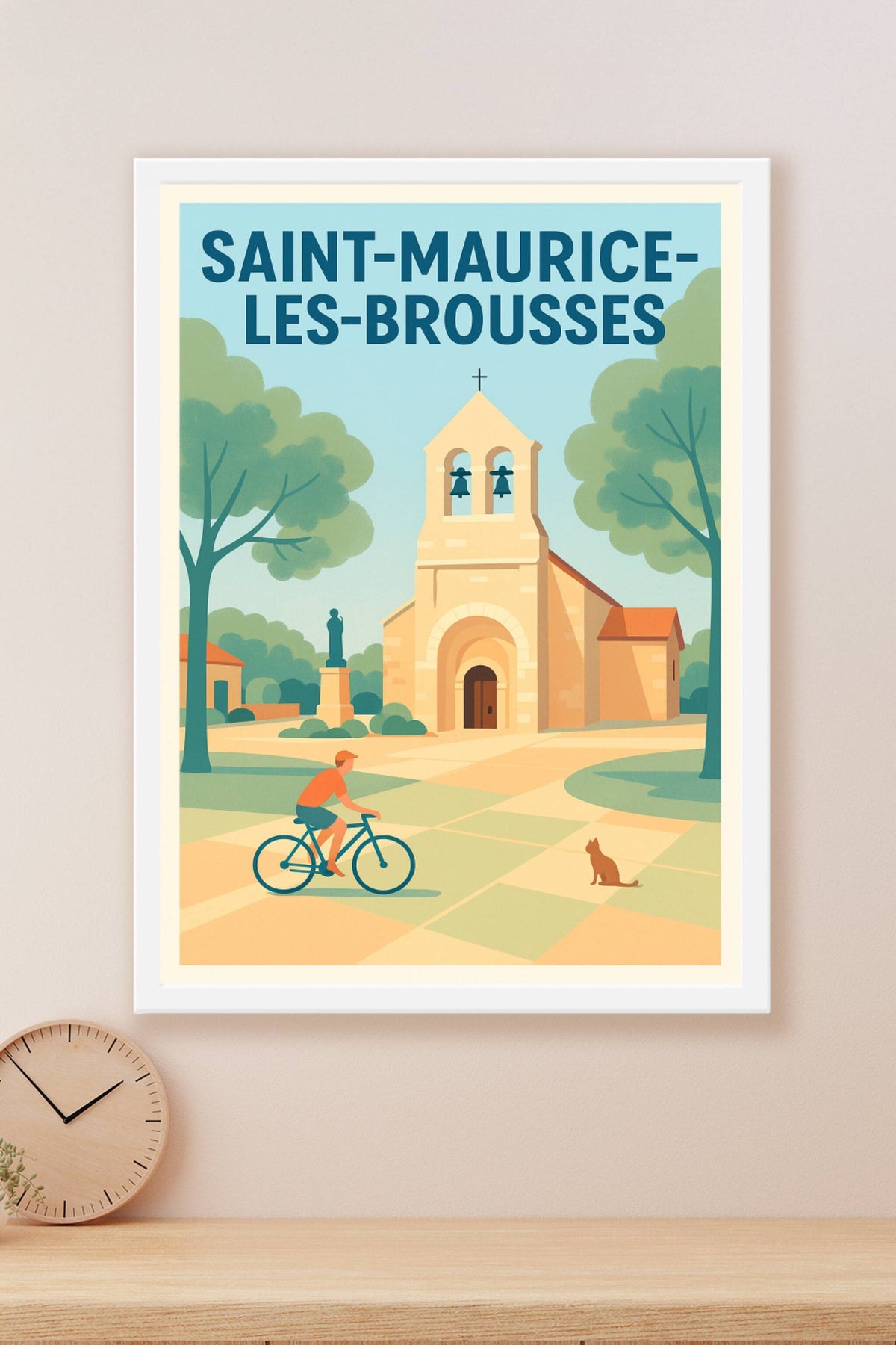Affiche de Saint-Maurice-les-Brousses - Charme et Sérénité au Coeur du Village