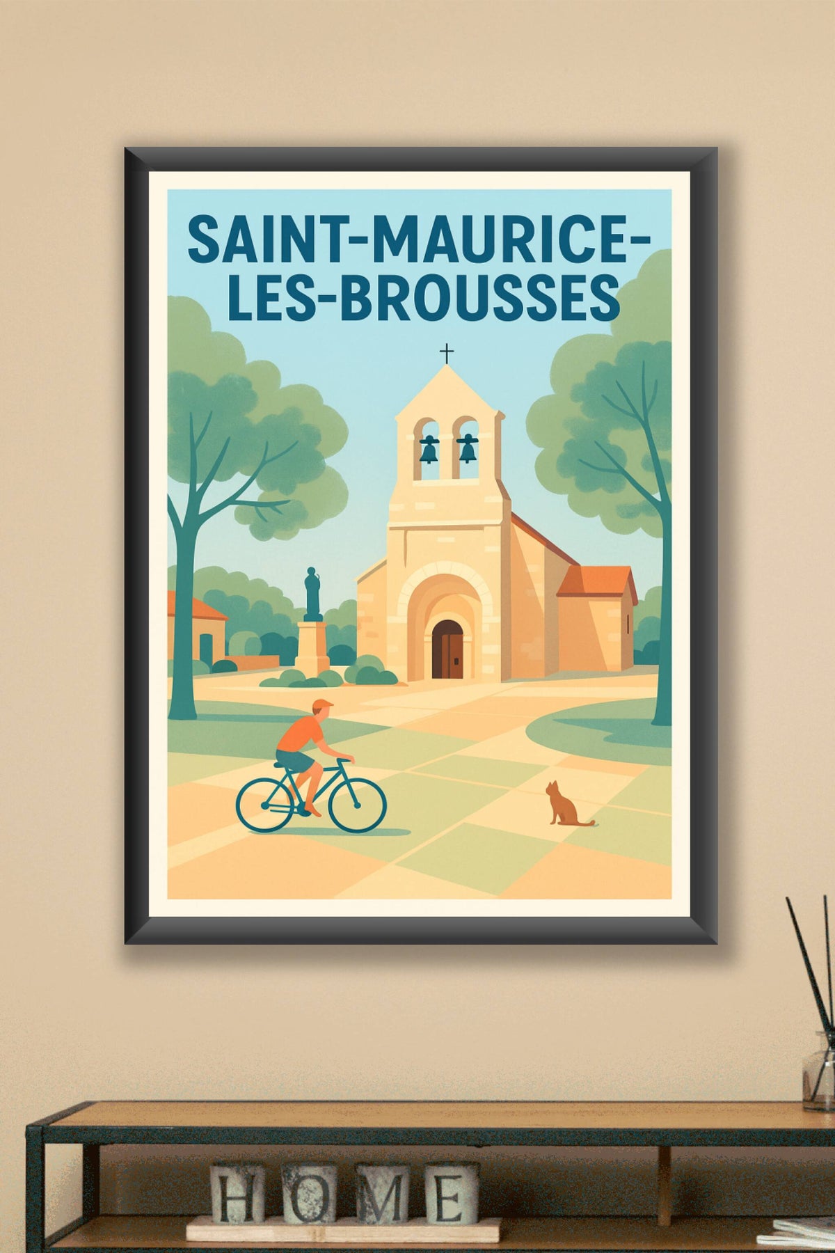 Affiche de Saint-Maurice-les-Brousses - Charme et Sérénité au Coeur du Village