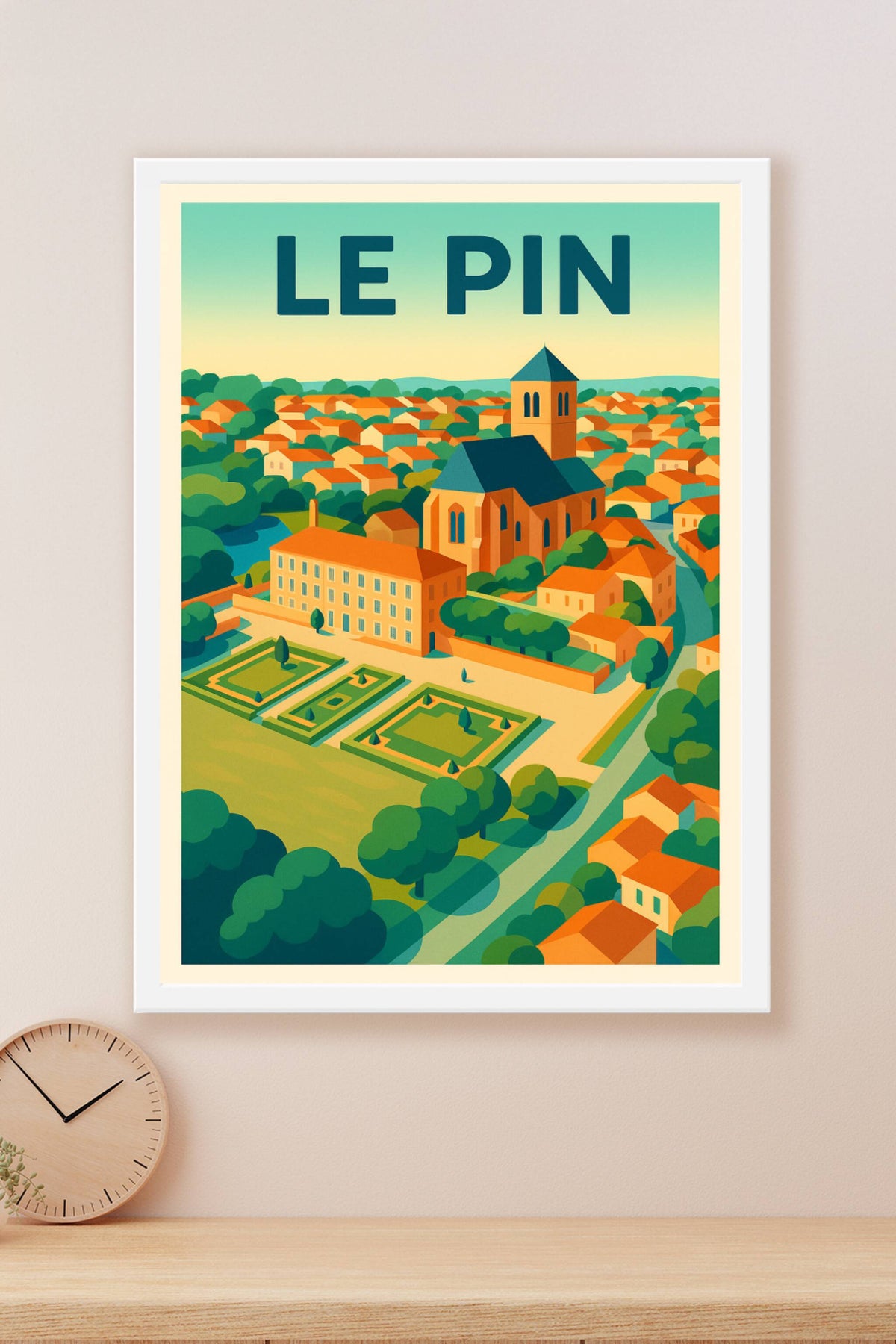 Affiche de Le Pin - Charme authentique d’un village pittoresque