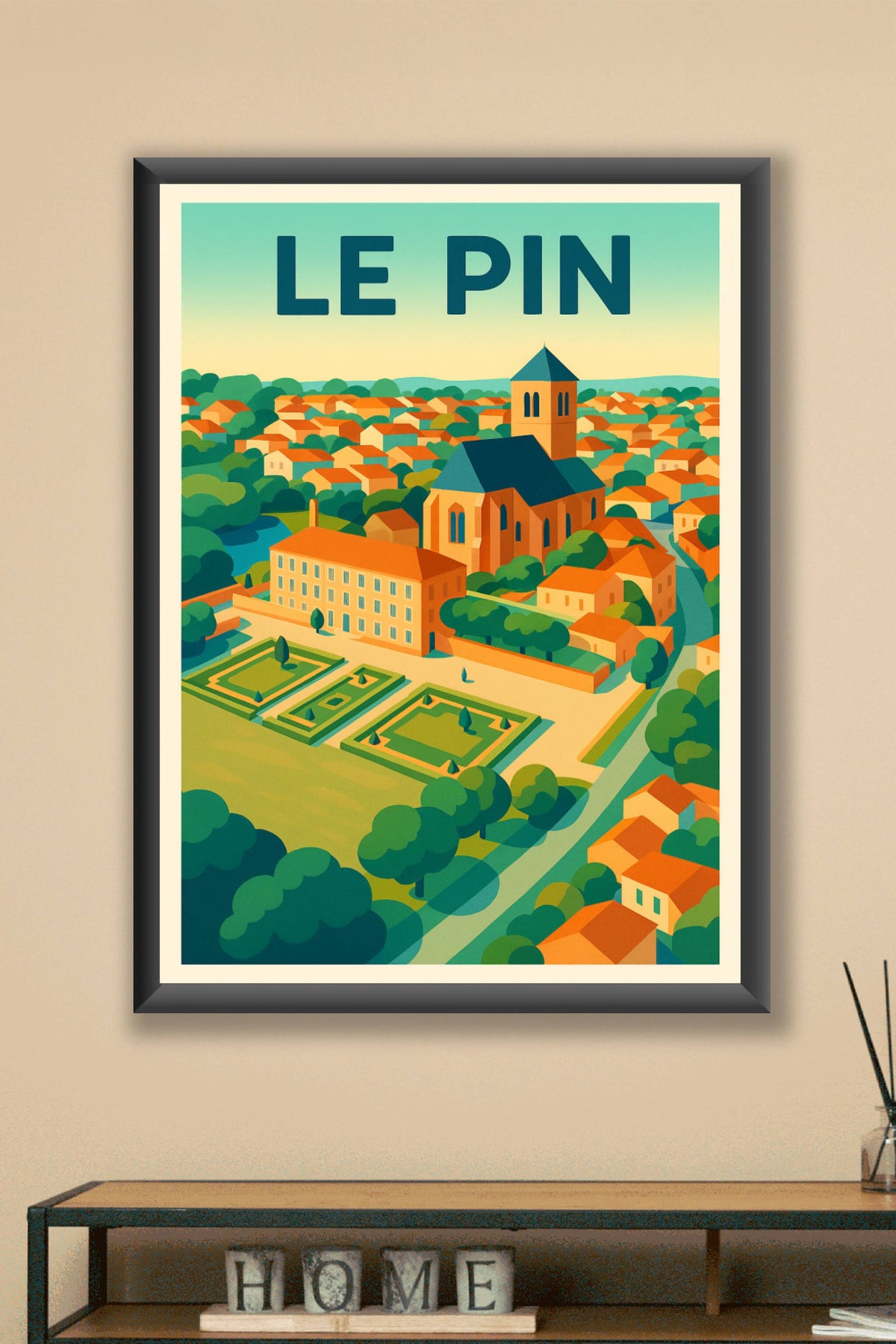 Affiche de Le Pin - Charme authentique d’un village pittoresque