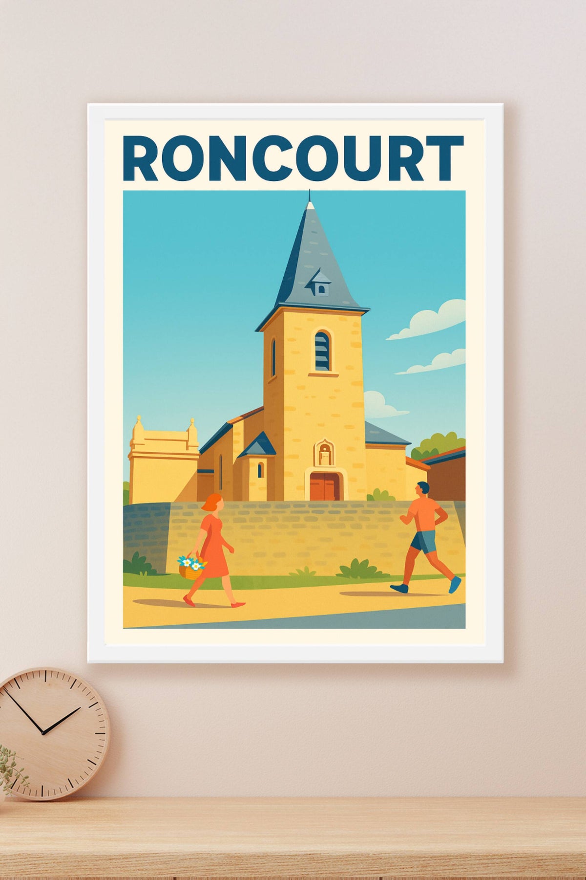 Affiche de Roncourt - Charme et douceur au cœur du village