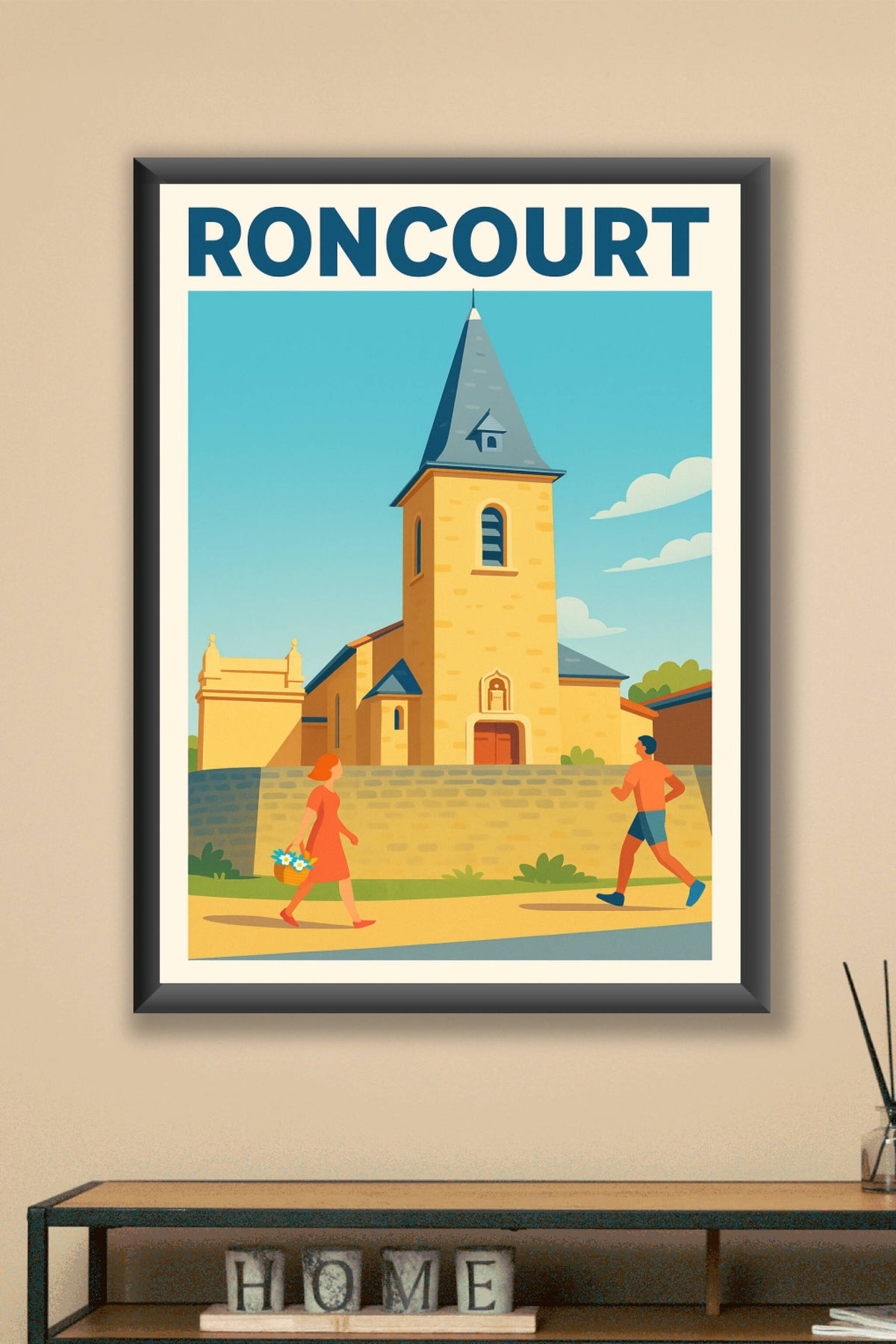 Affiche de Roncourt - Charme et douceur au cœur du village