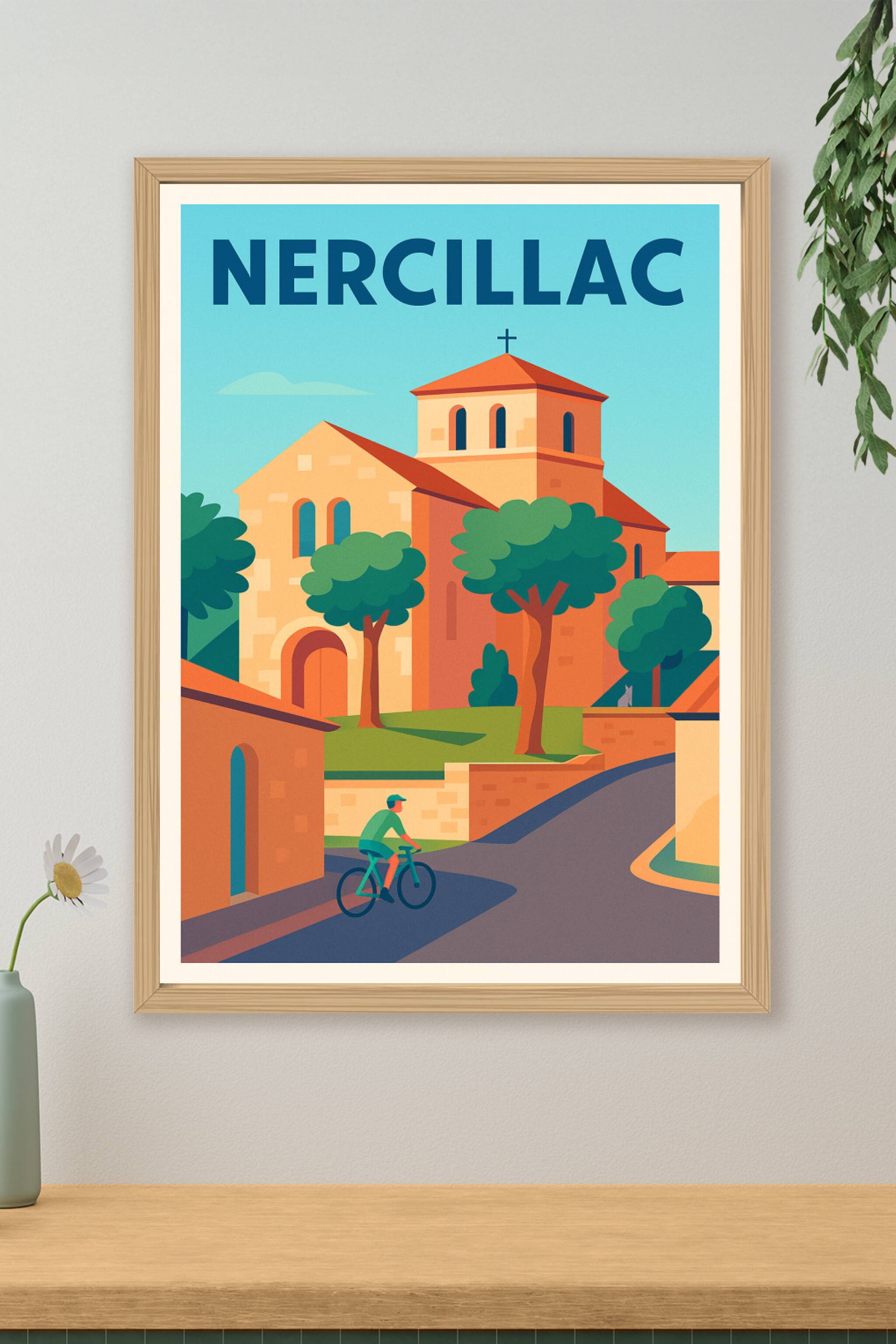 Affiche de Nercillac - Charme paisible et authenticité rurale