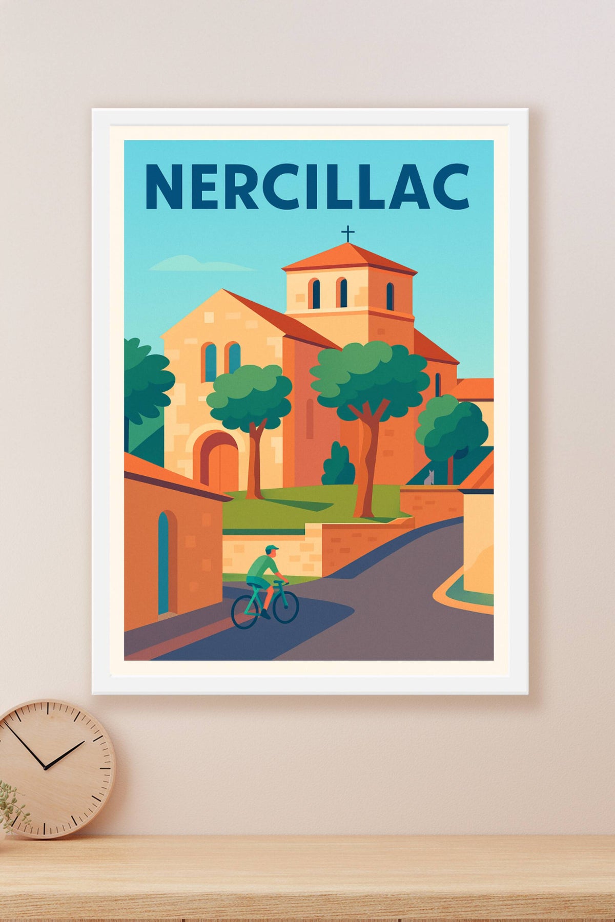 Affiche de Nercillac - Charme paisible et authenticité rurale