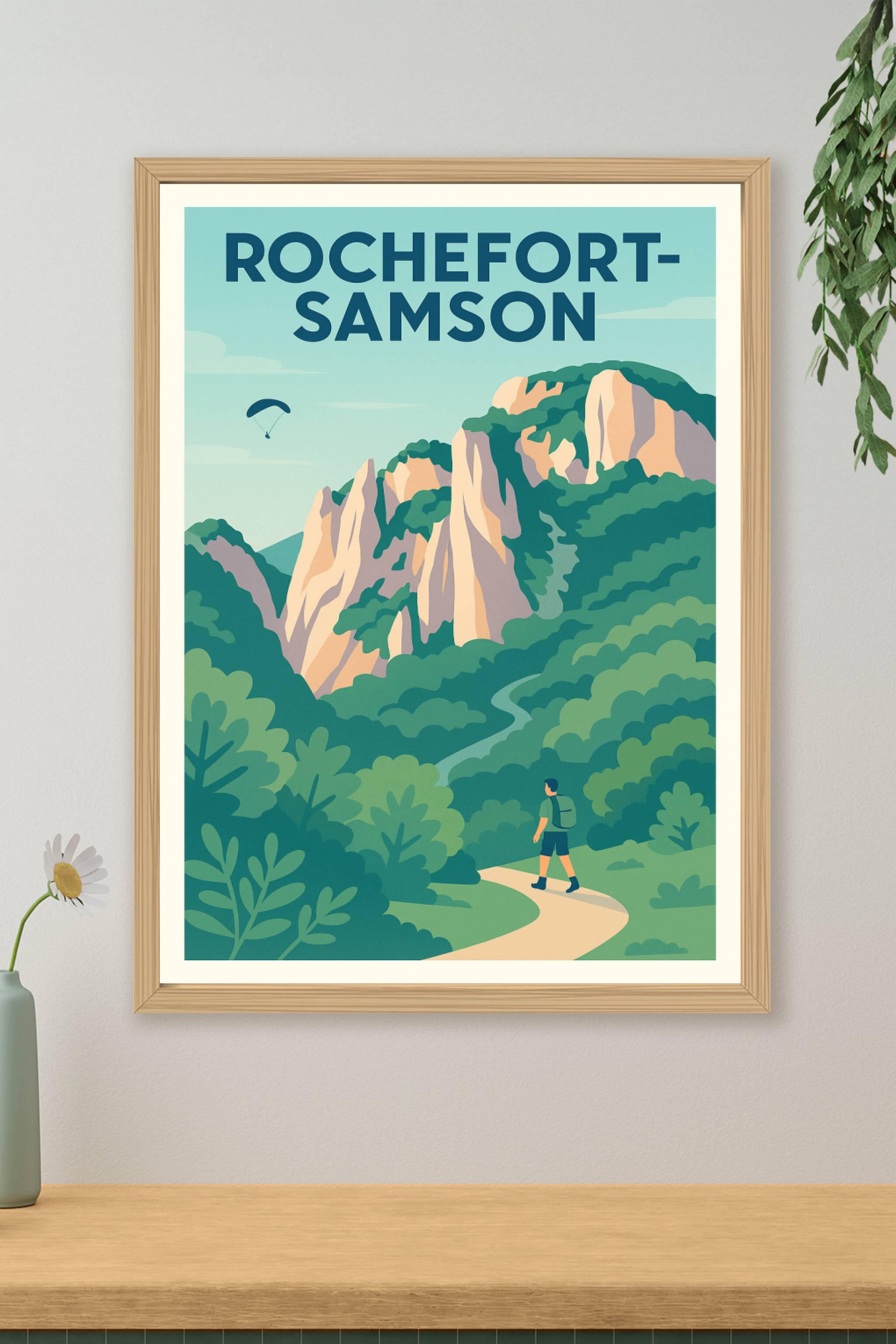 Affiche de Rochefort-Samson - Évasion nature et randonnée