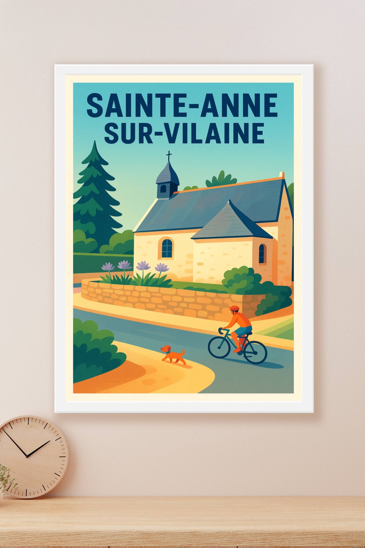 Affiche de Sainte-Anne-sur-Vilaine - Charme bucolique et douceur de vivre