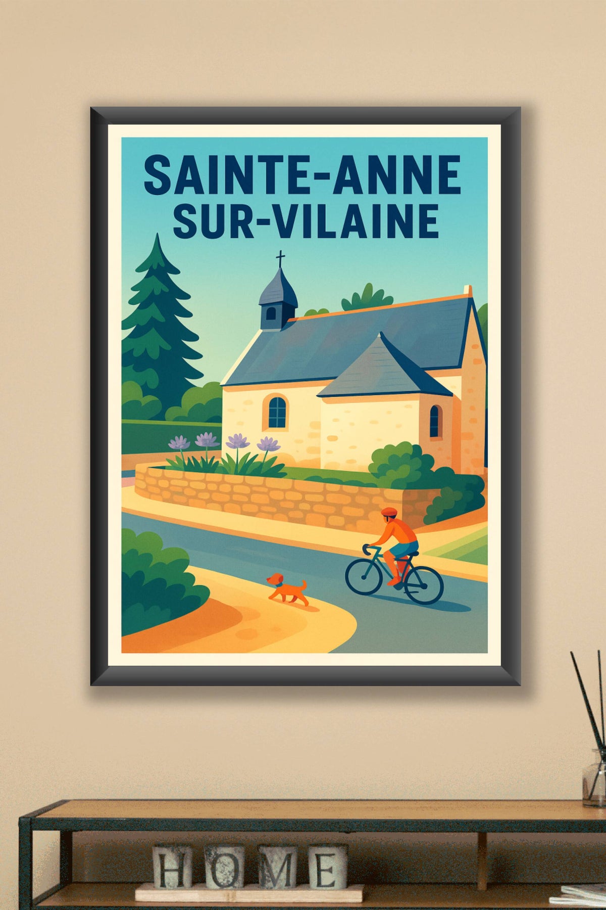 Affiche de Sainte-Anne-sur-Vilaine - Charme bucolique et douceur de vivre