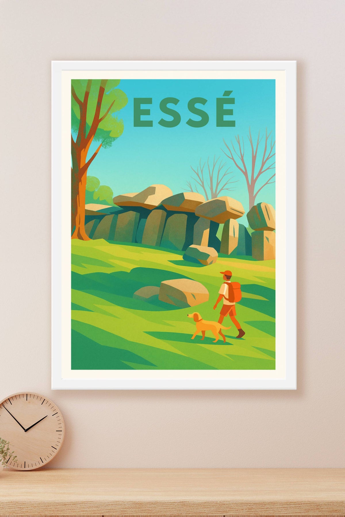 Affiche de Essé - Promenade au cœur des dolmens