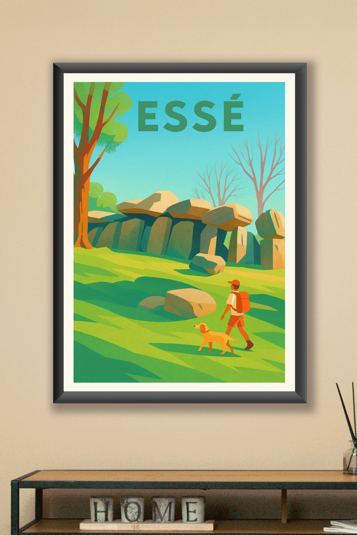 Affiche de Essé - Promenade au cœur des dolmens