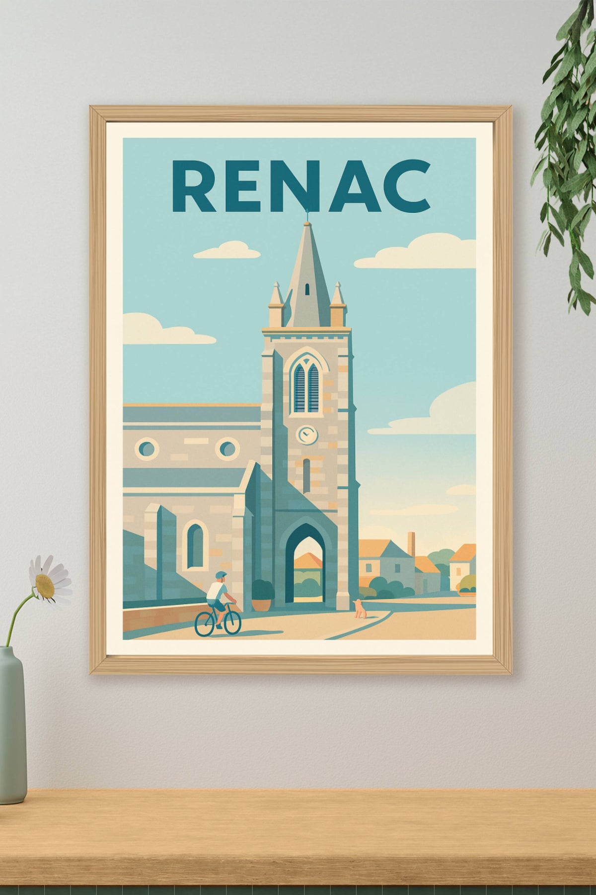 Affiche de Renac - Charme et sérénité au cœur de la Bretagne