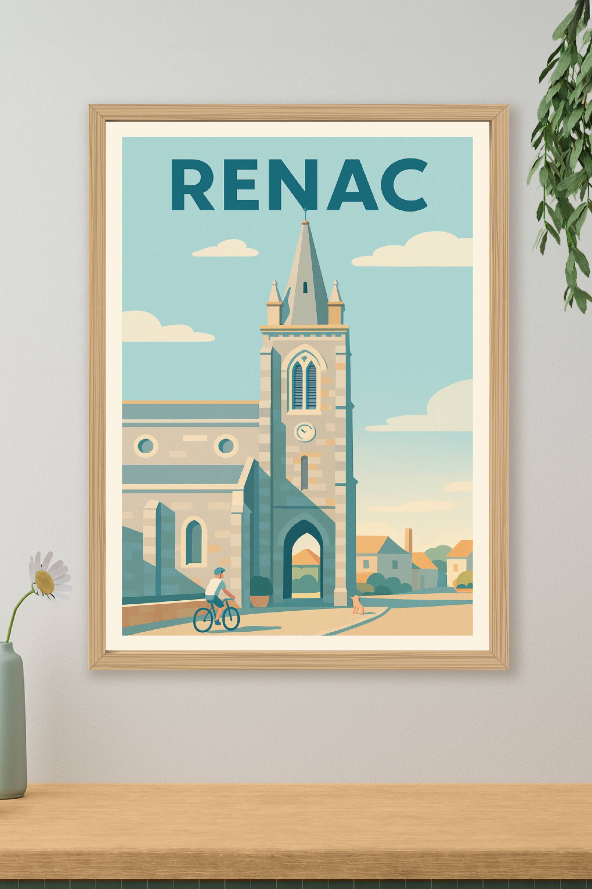 Affiche de Renac - Charme et sérénité au cœur de la Bretagne