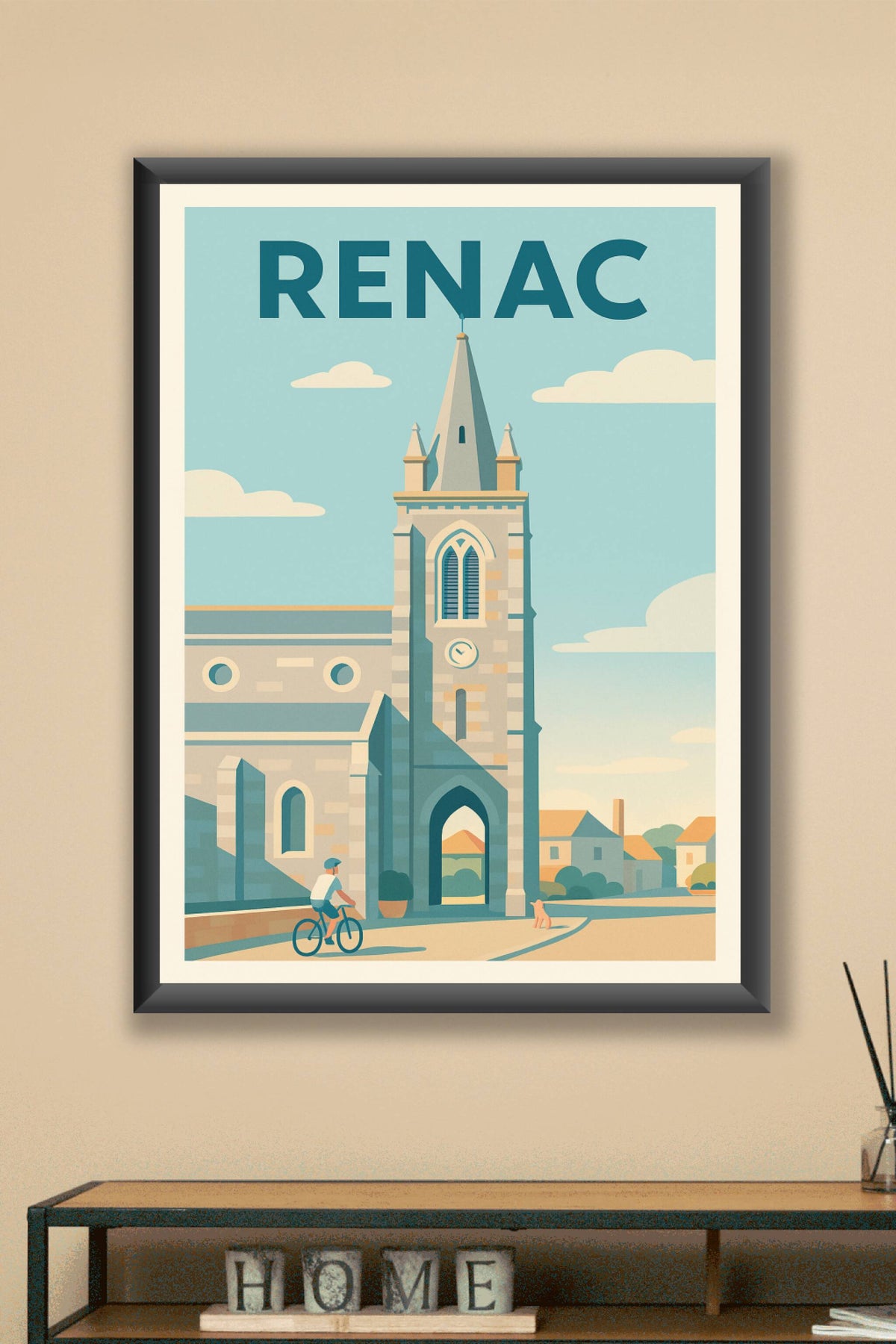 Affiche de Renac - Charme et sérénité au cœur de la Bretagne