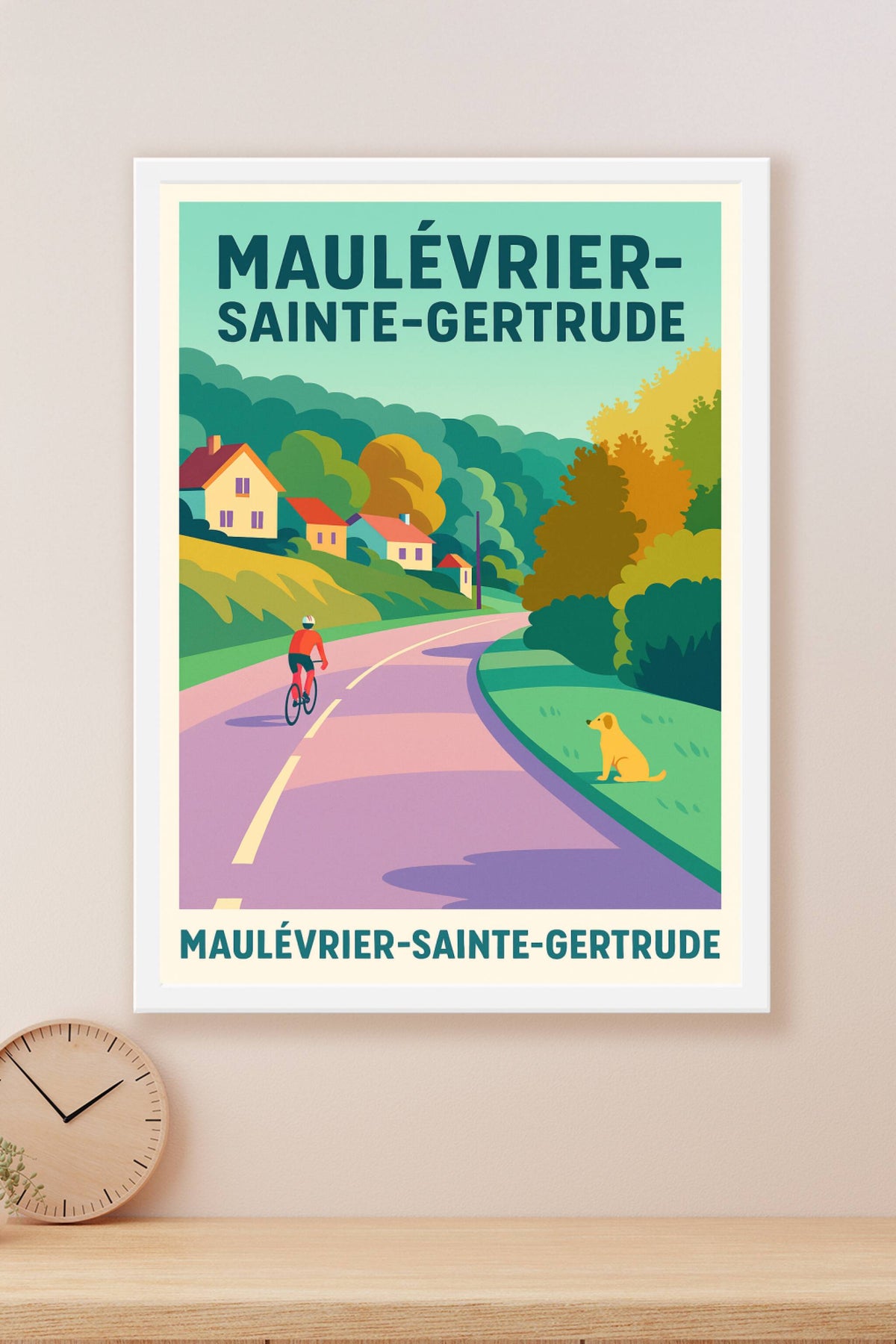 Affiche de Maulévrier-Sainte-Gertrude - Échappée nature et sérénité