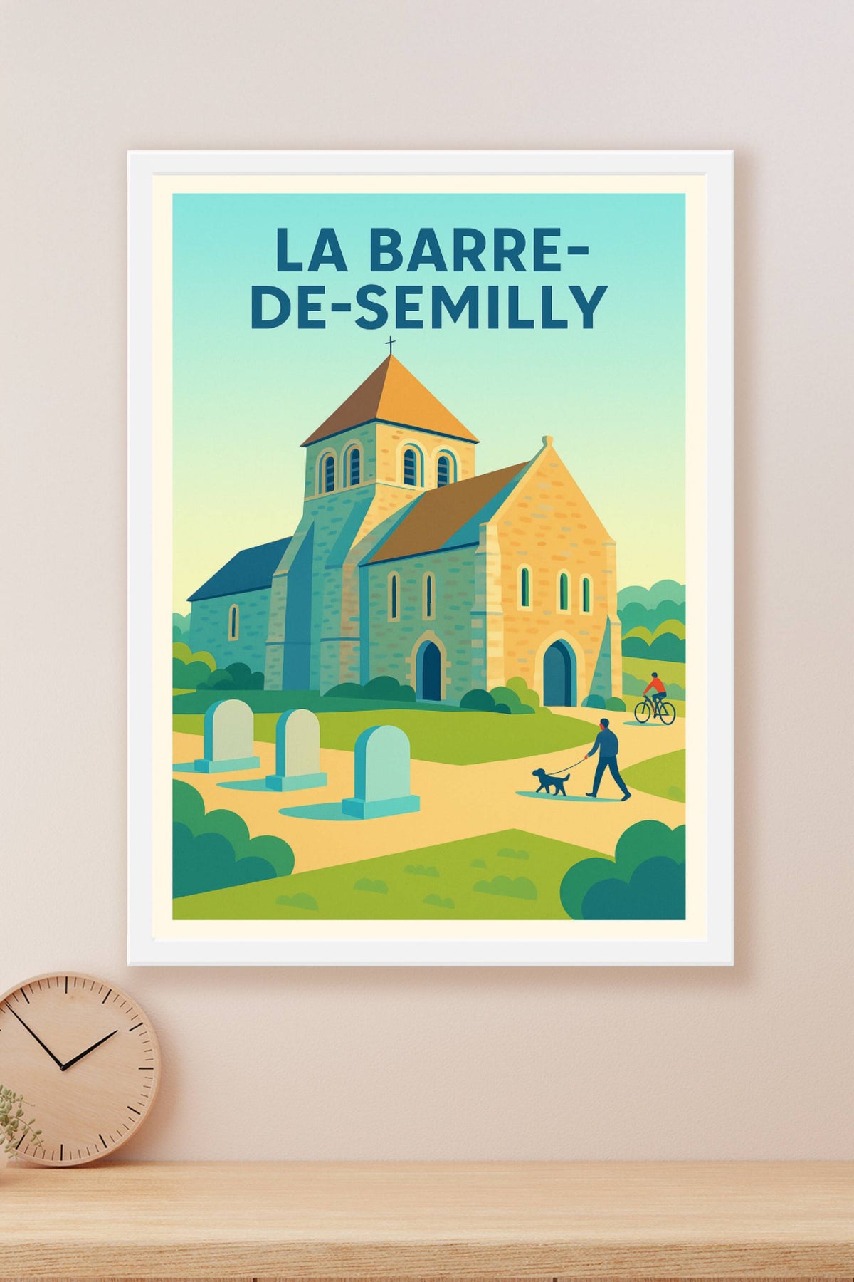 Affiche de La Barre-de-Semilly - Patrimoine paisible au cœur de la nature