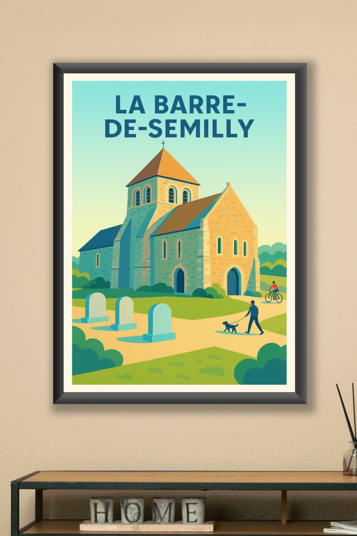 Affiche de La Barre-de-Semilly - Patrimoine paisible au cœur de la nature