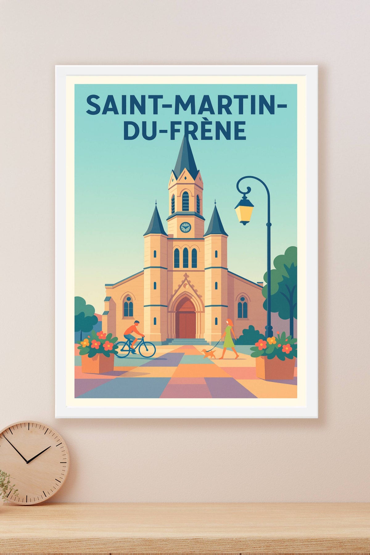 Affiche de Saint-Martin-du-Frêne - Charme et sérénité au cœur du village