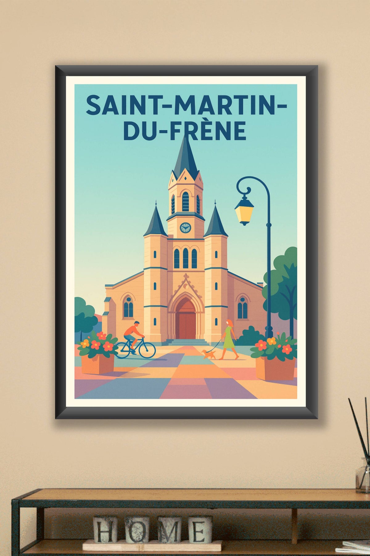 Affiche de Saint-Martin-du-Frêne - Charme et sérénité au cœur du village