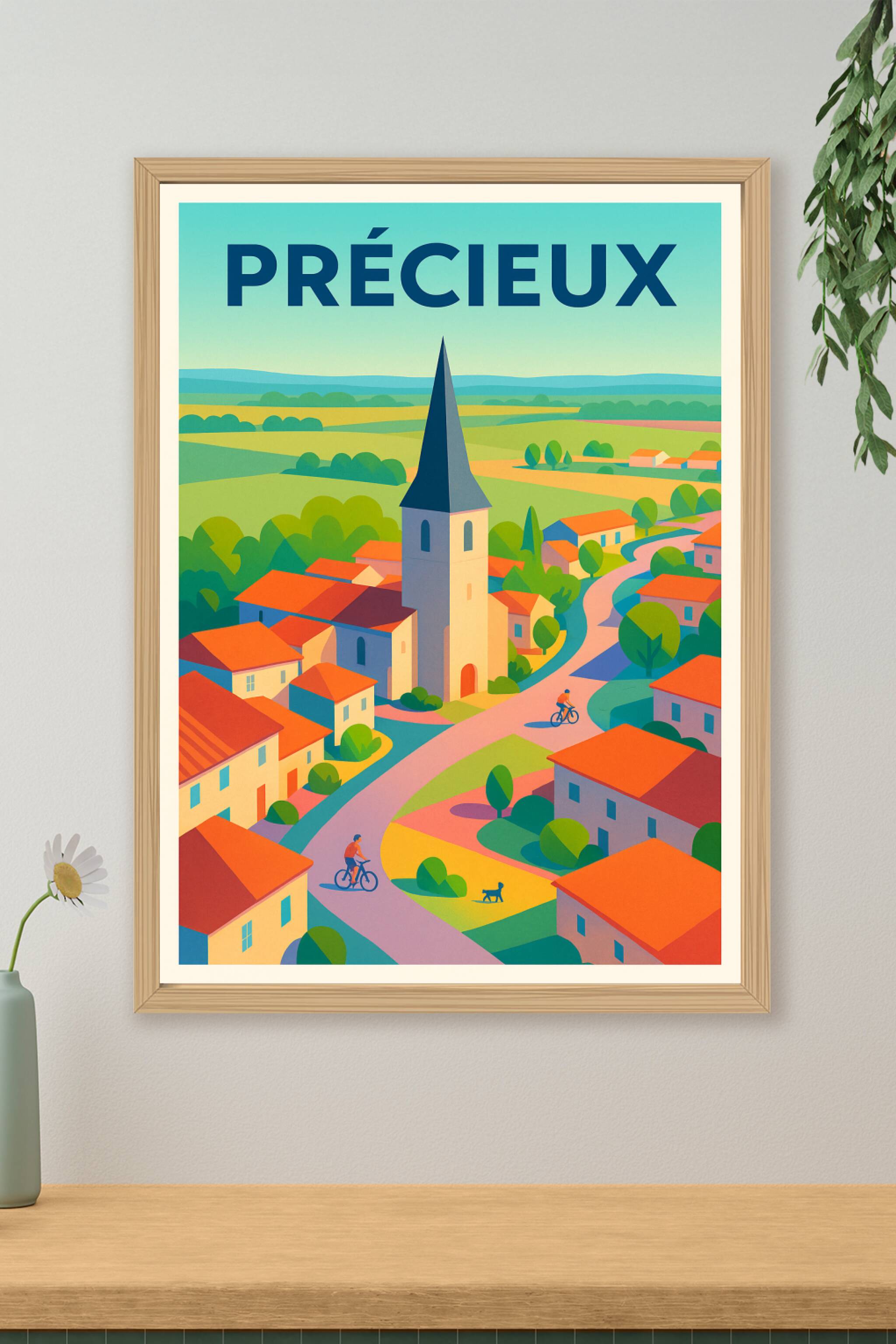 Affiche de Précieux - Une échappée bucolique en couleur