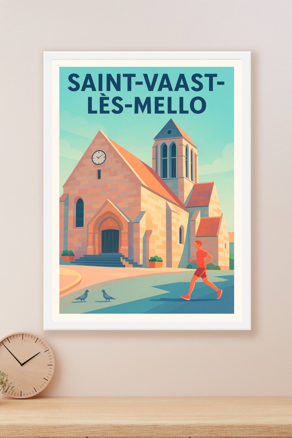 Affiche de Saint-Vaast-lès-Mello - Charme et sérénité au quotidien