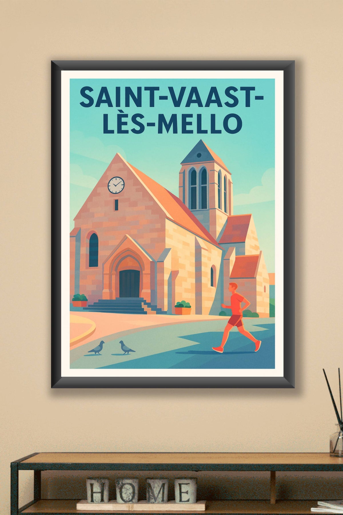 Affiche de Saint-Vaast-lès-Mello - Charme et sérénité au quotidien