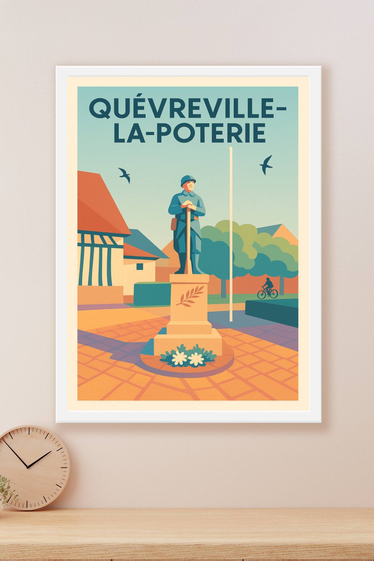 Affiche de Quévreville-la-Poterie - Charme et Mémoire au cœur du village