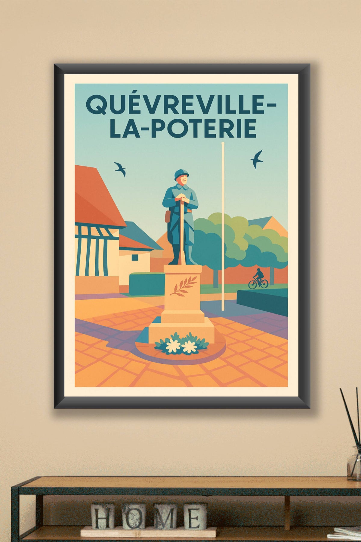 Affiche de Quévreville-la-Poterie - Charme et Mémoire au cœur du village